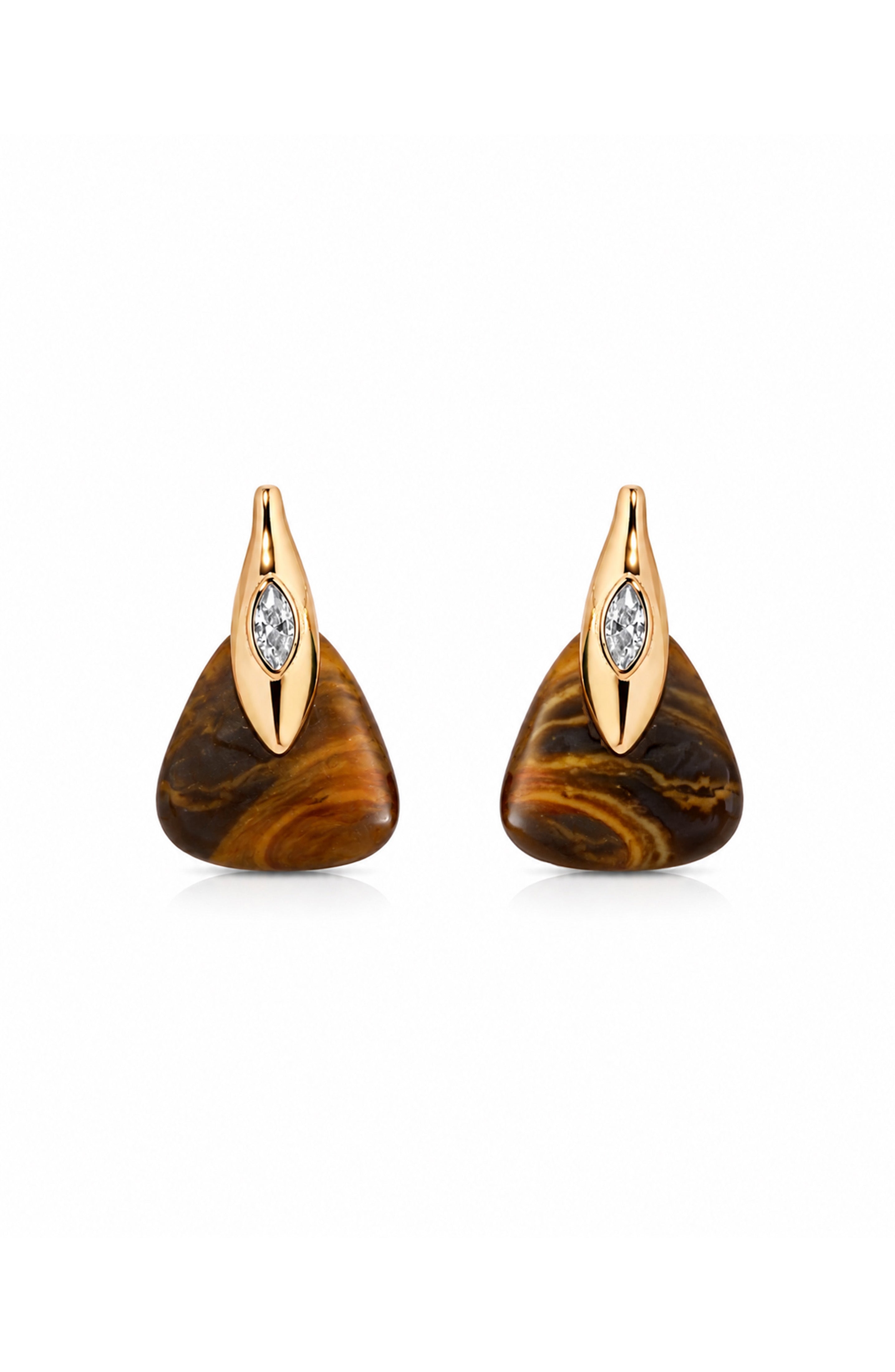 Tiger's Eye Solstice Earrings