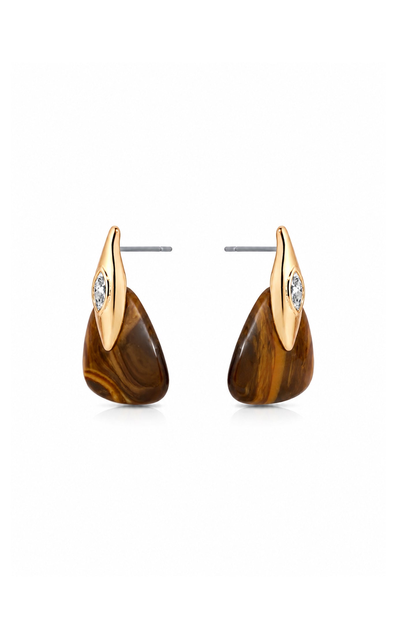 Tiger's Eye Solstice Earrings