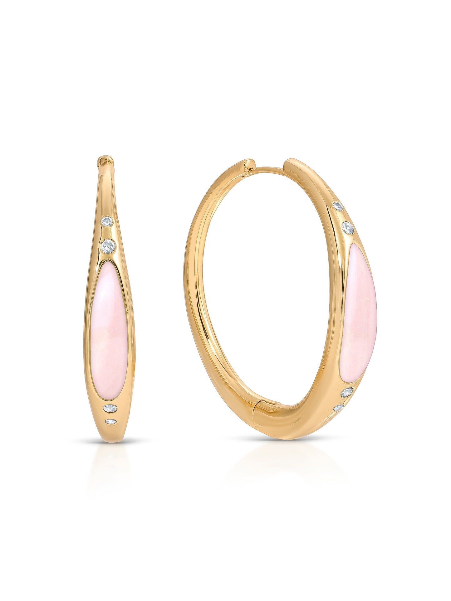 Gemstone Abyss Hoops