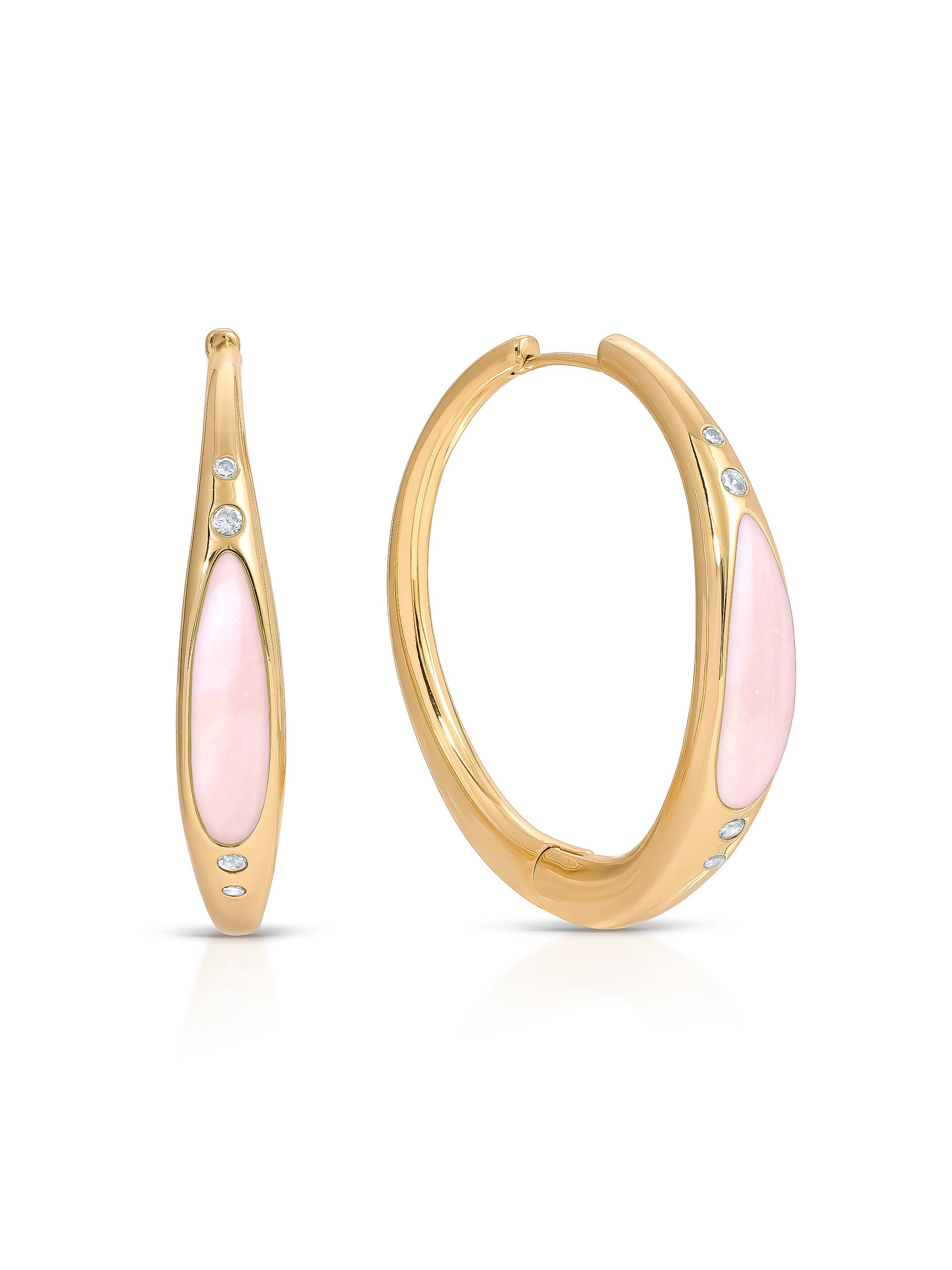 Gemstone Abyss Hoops