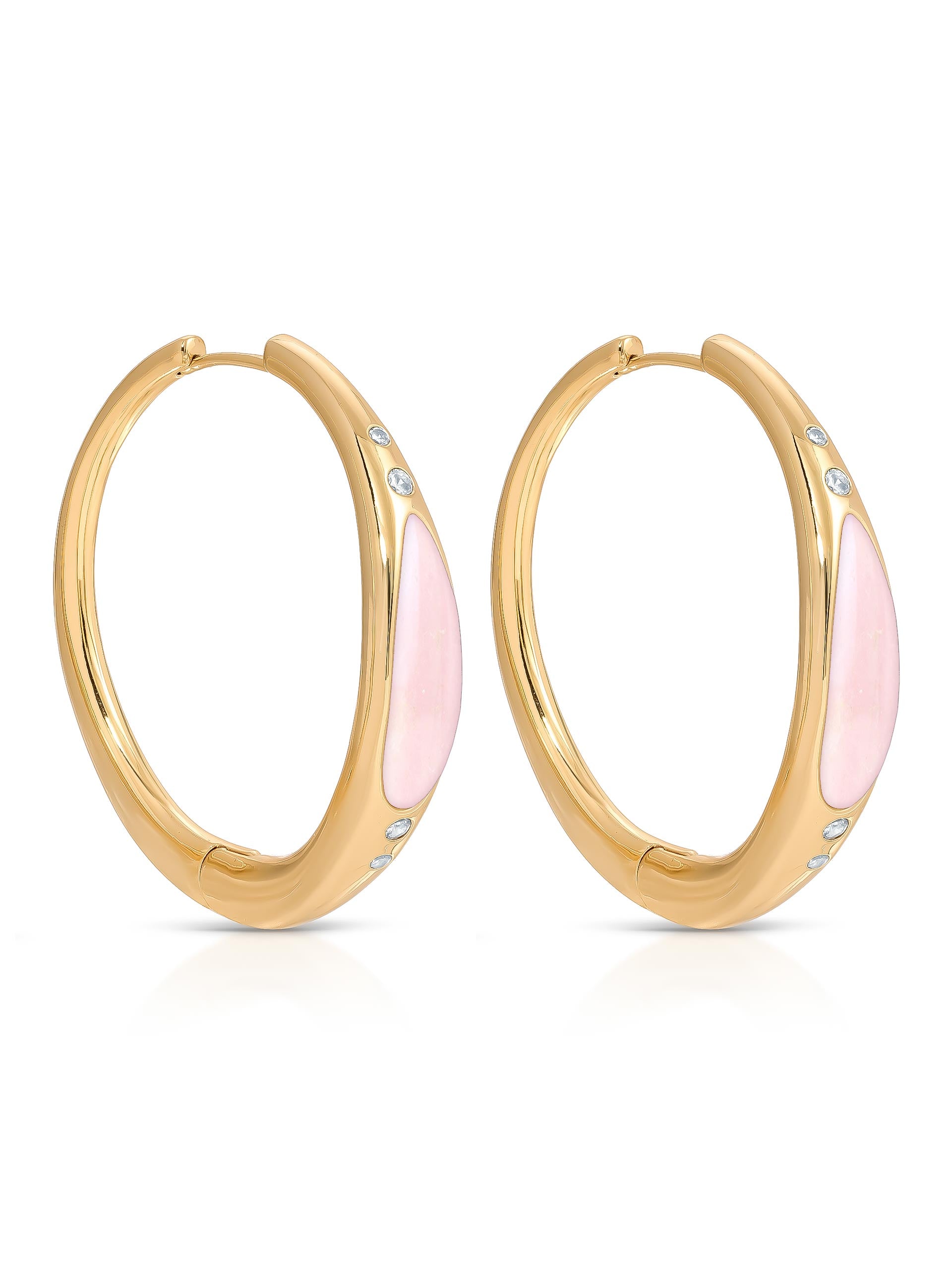 Gemstone Abyss Hoops