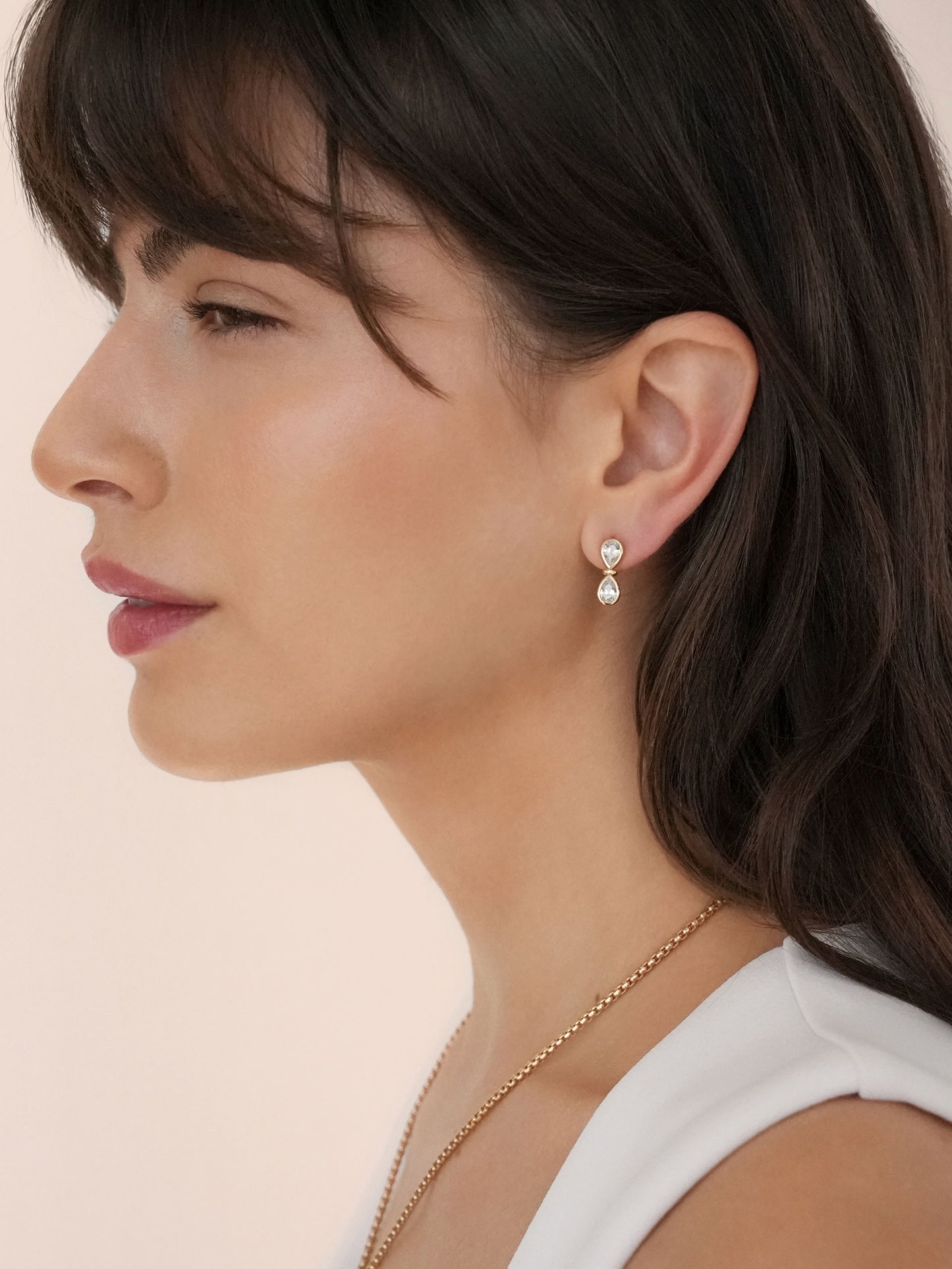 Infinity Crystal Studs