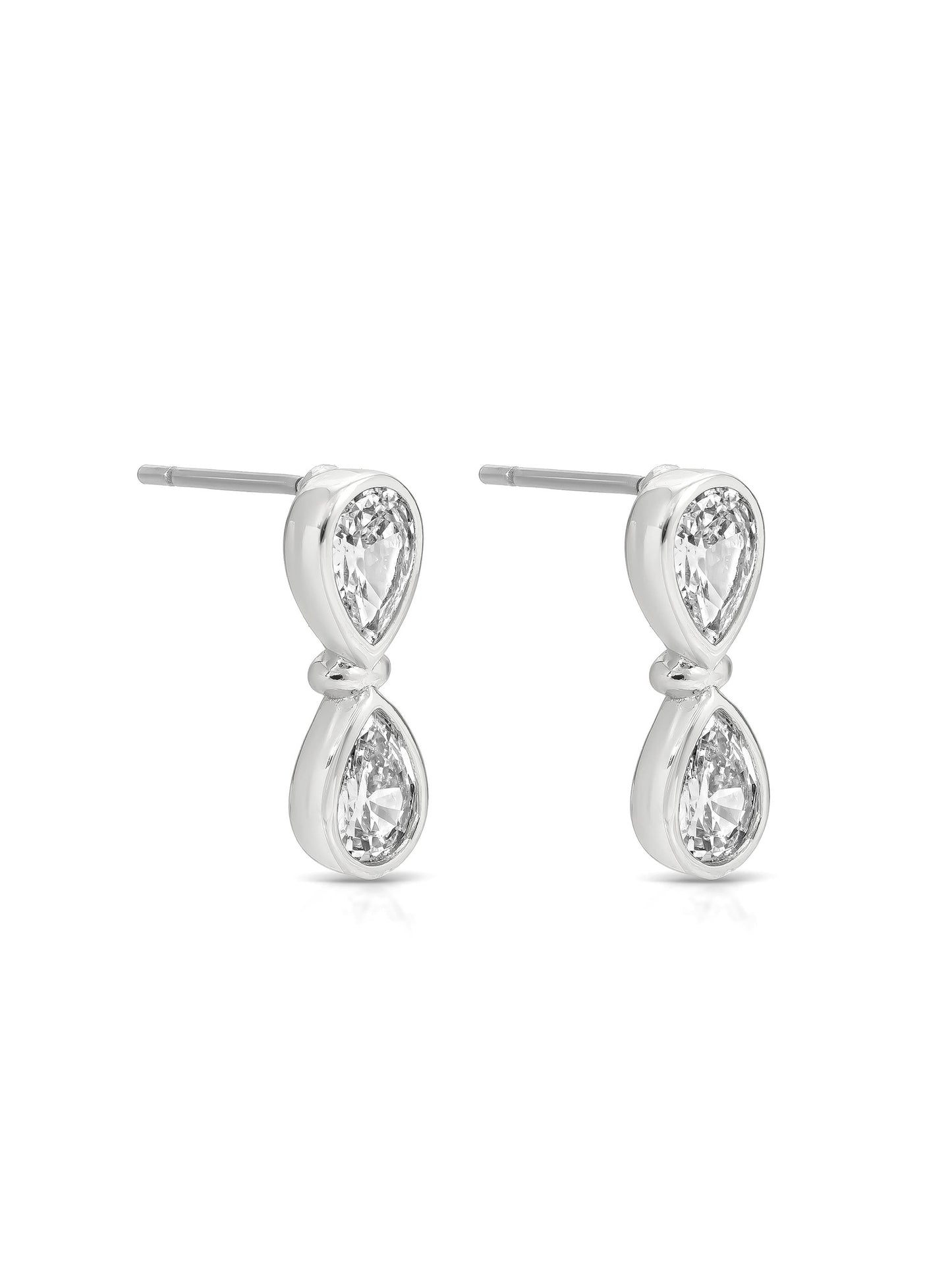 Infinity Crystal Studs