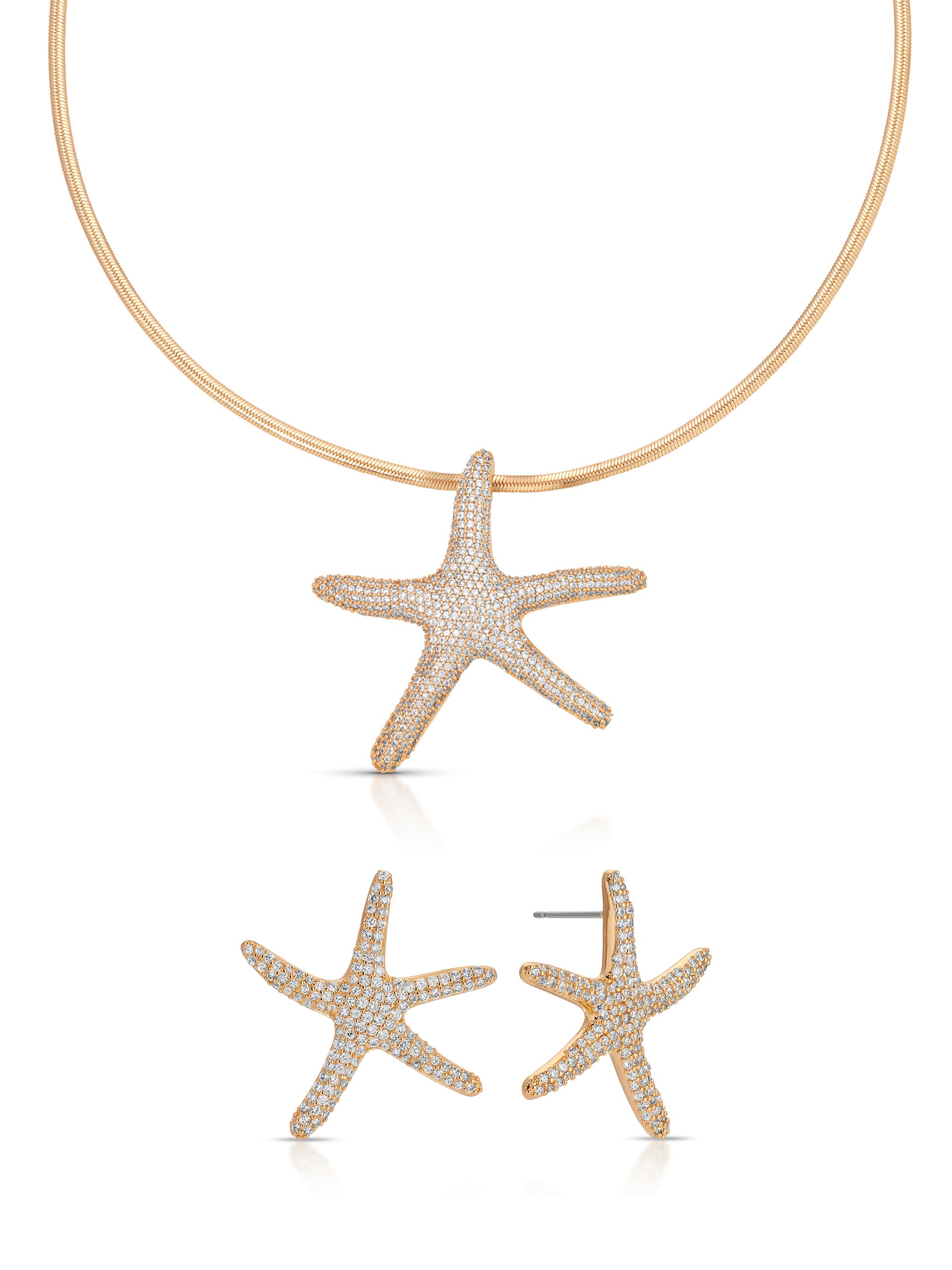Pavè Starfish Set