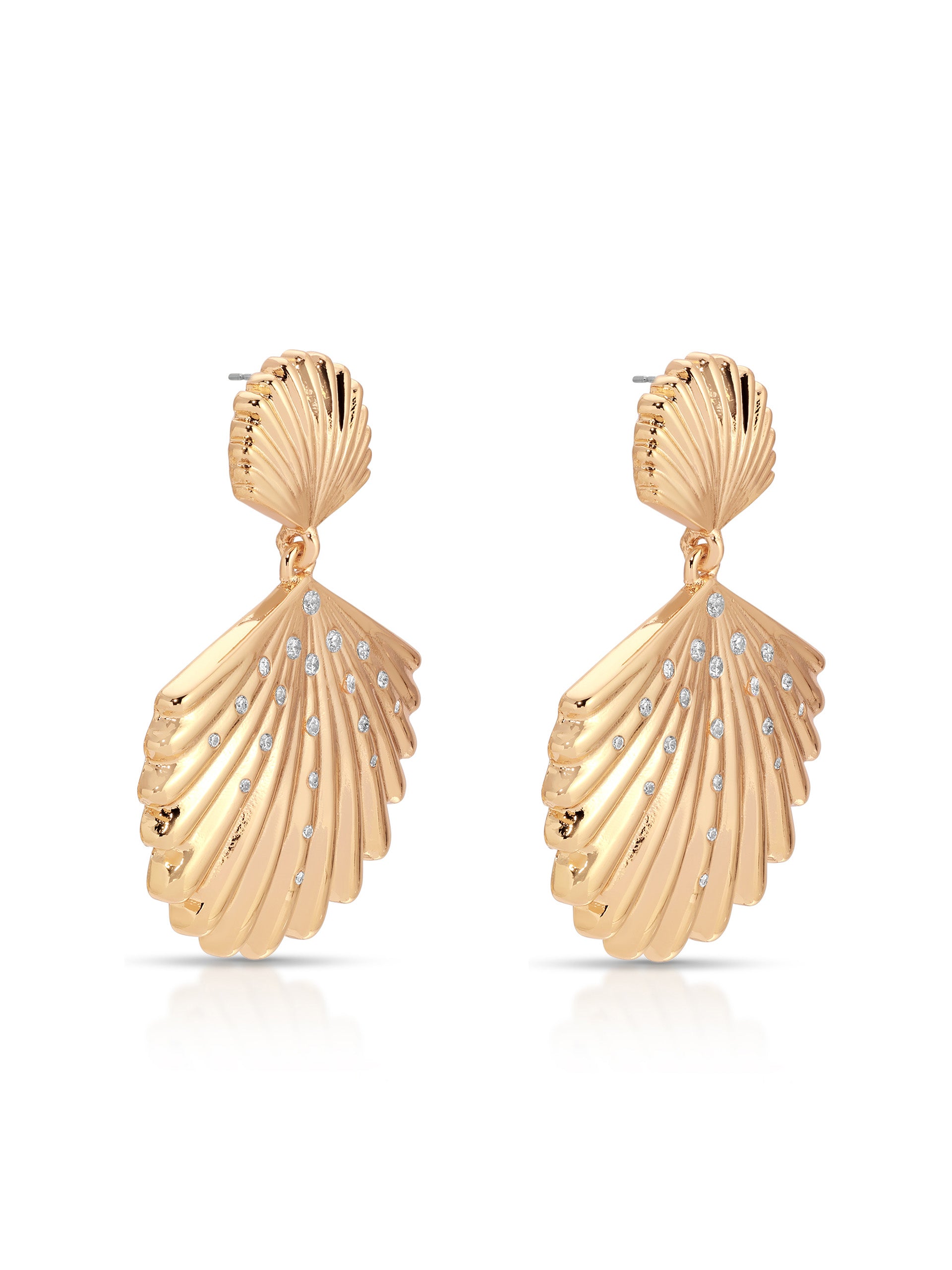 Sun-drenched Shell Earrings side