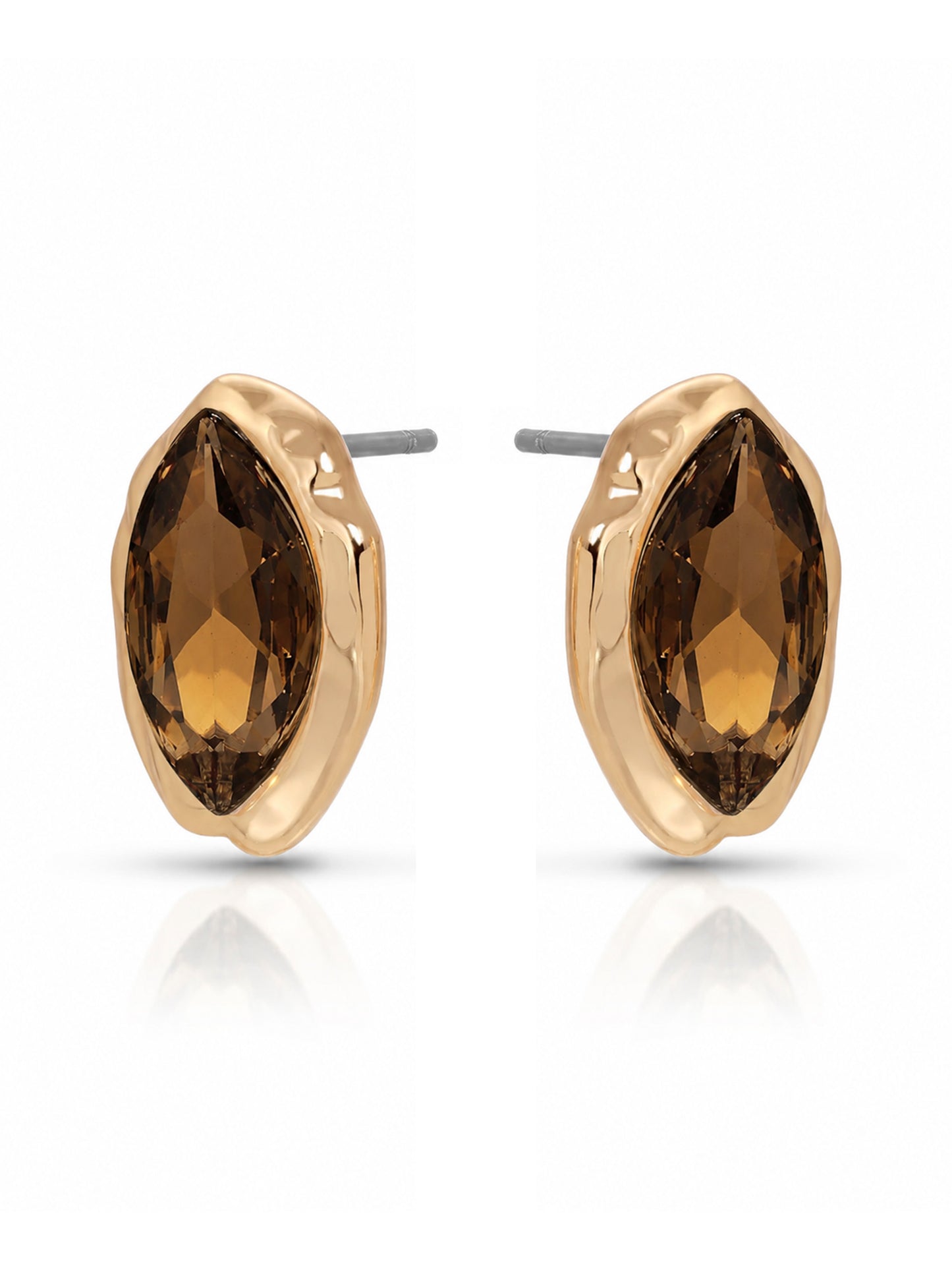 Smokey Quartz Crystal with 18k Gold Plating 3