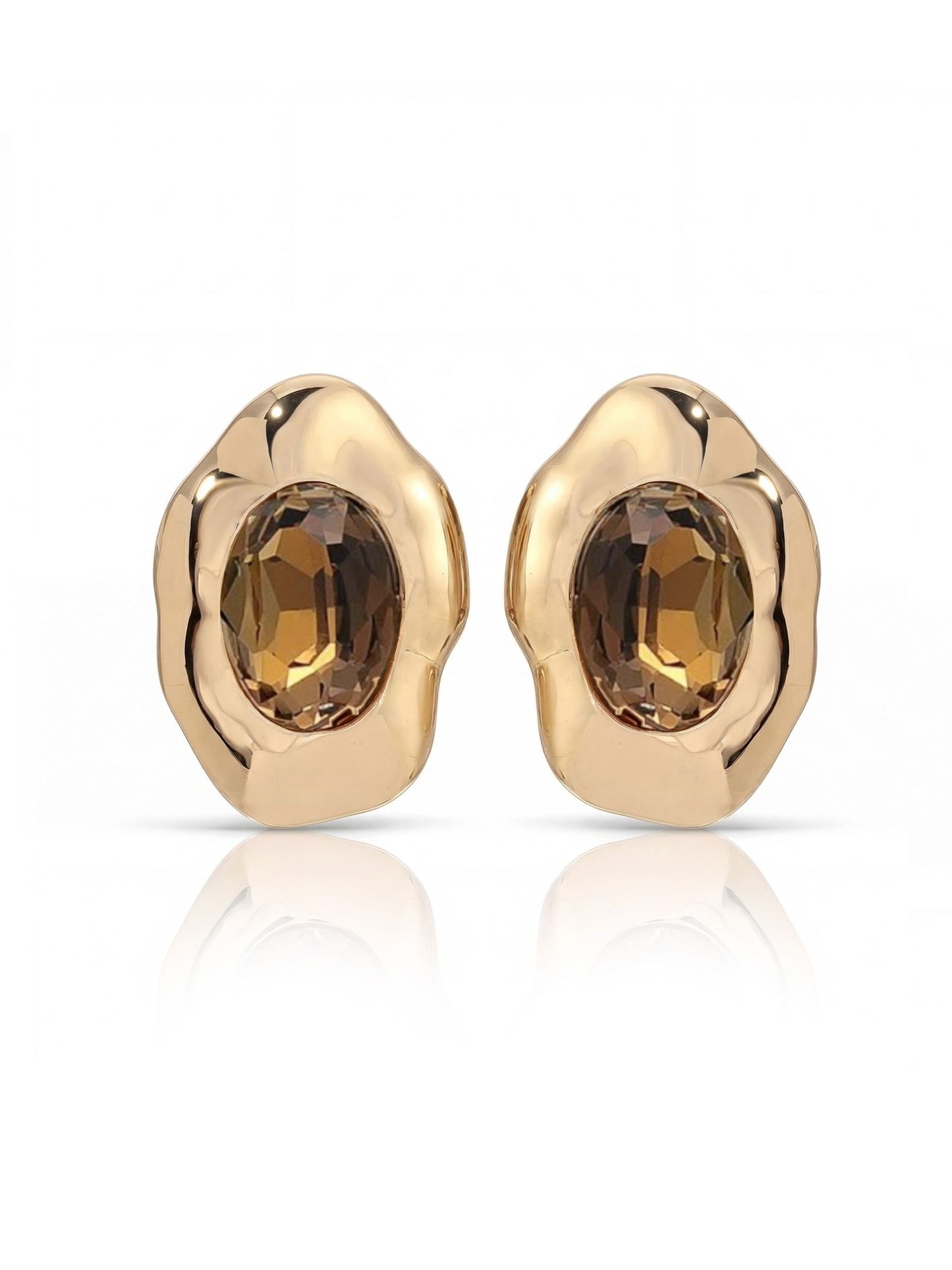 Molten Glow Crystal Studs