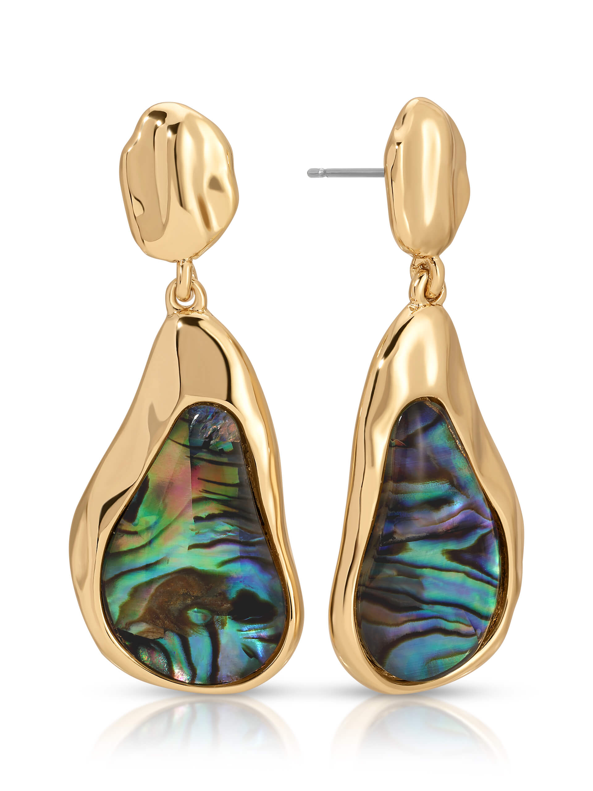 Hidden Gem Abalone Earrings 2