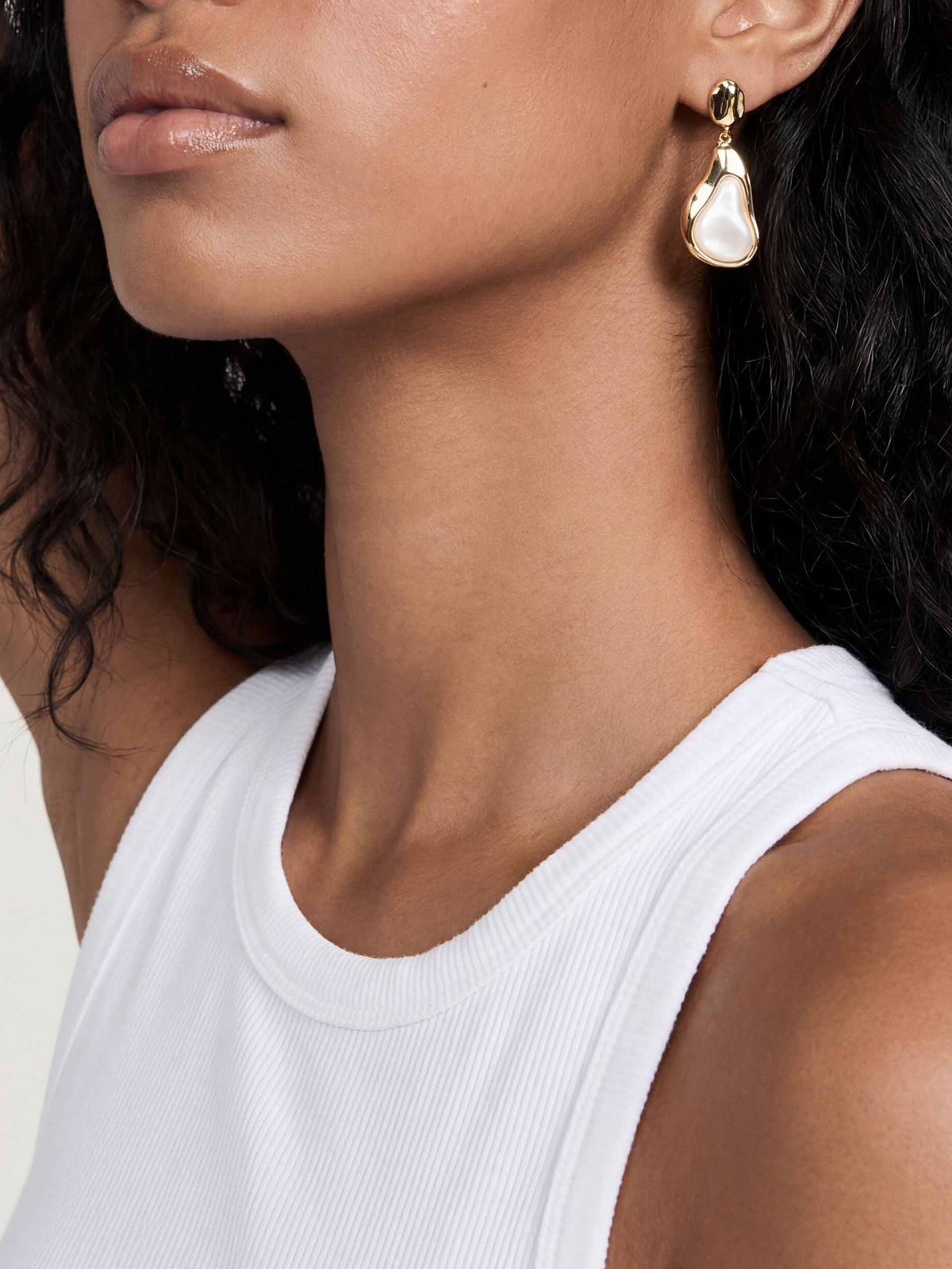 Hidden Gem Pearl Earrings