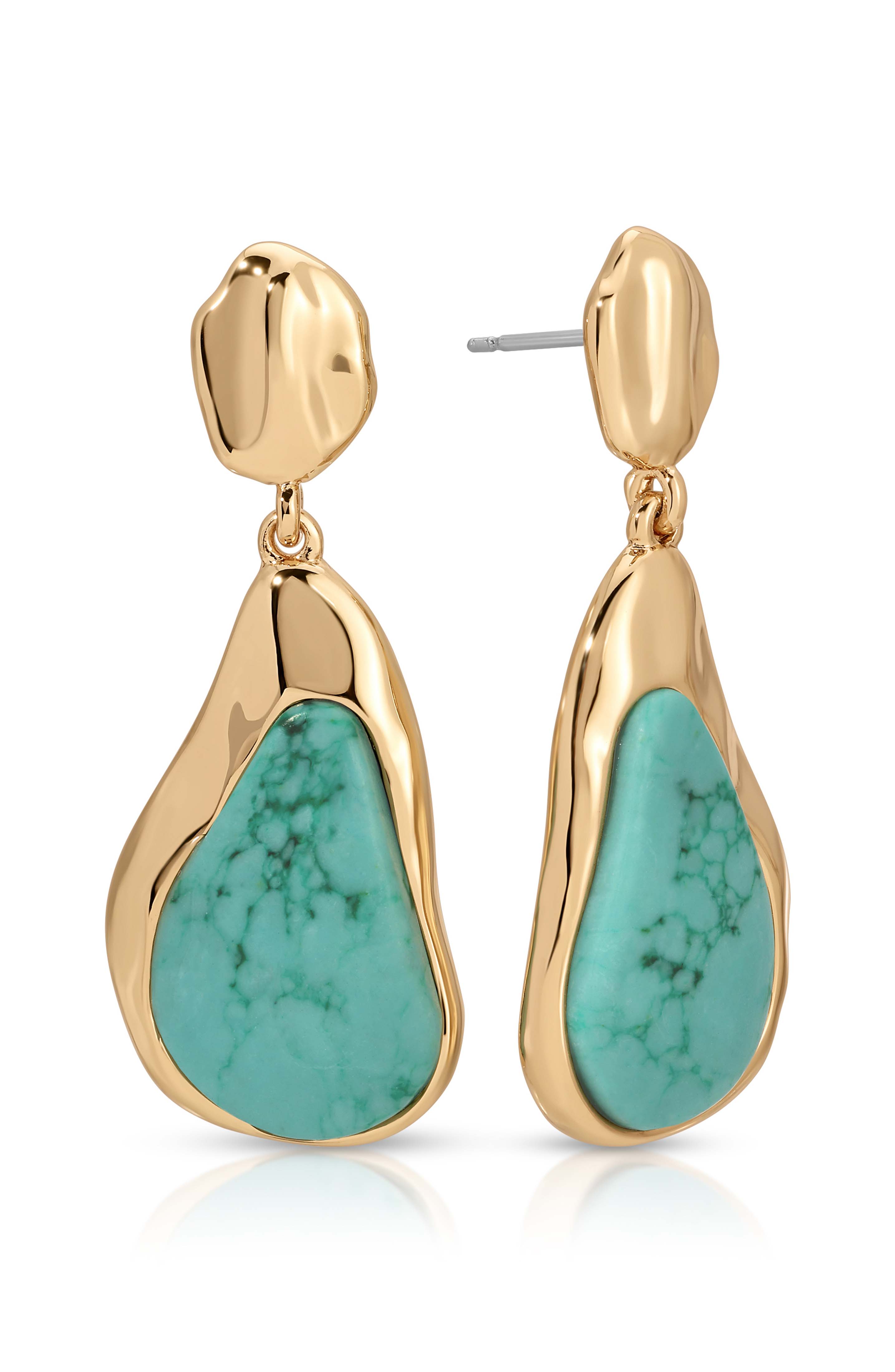 Hidden Gem Turquoise Earrings