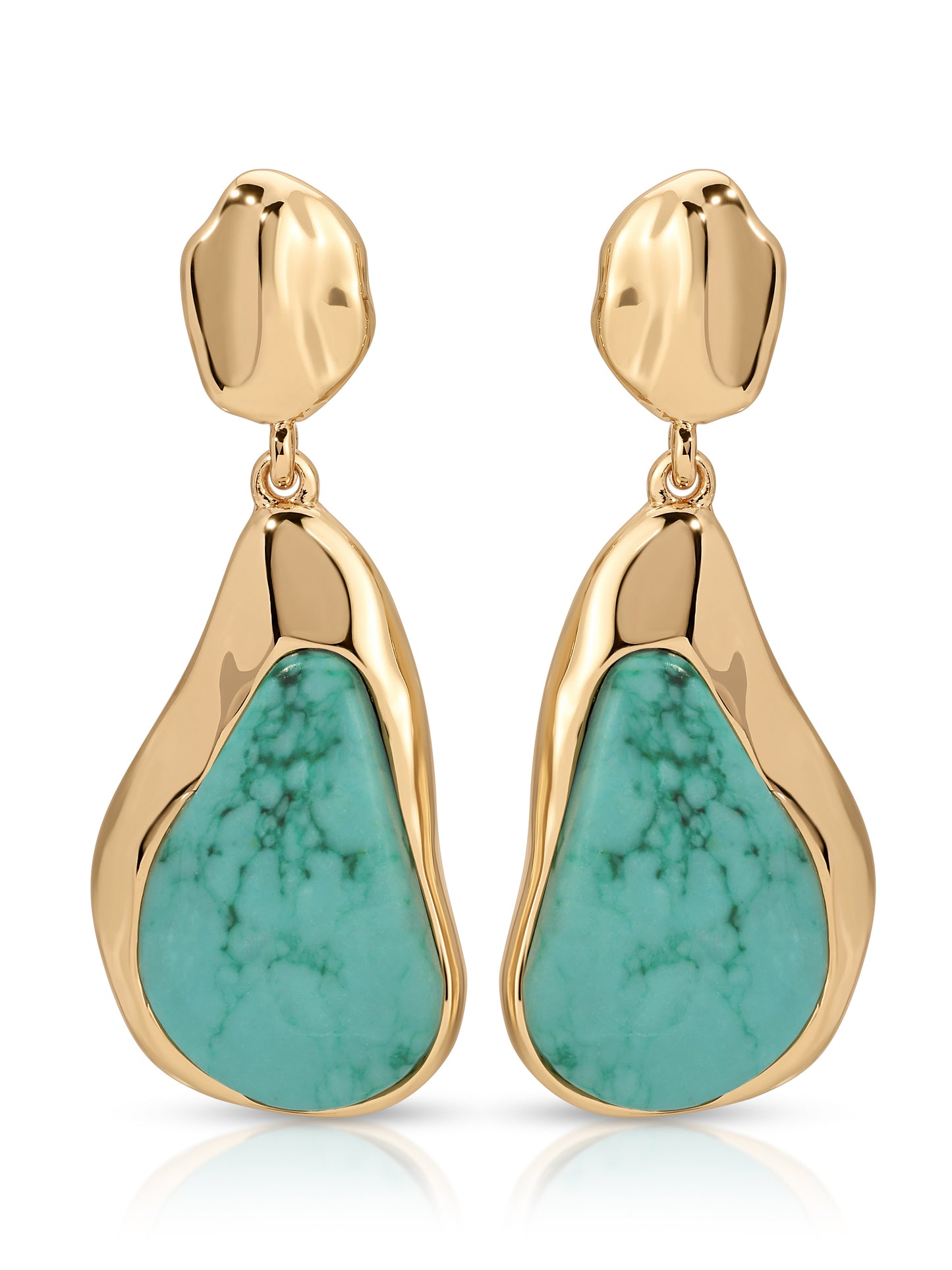 Hidden Gem Turquoise Earrings