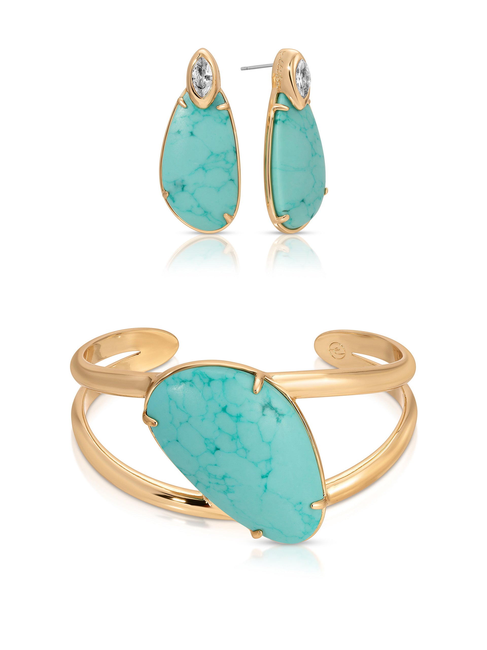 Majestic Stone Set - Earring and Cuff