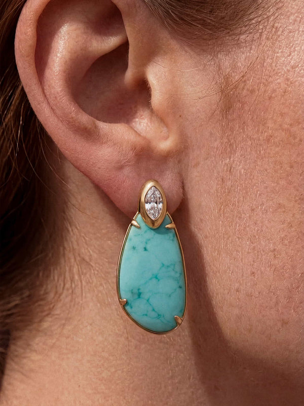 Majestic Stone Earrings Second