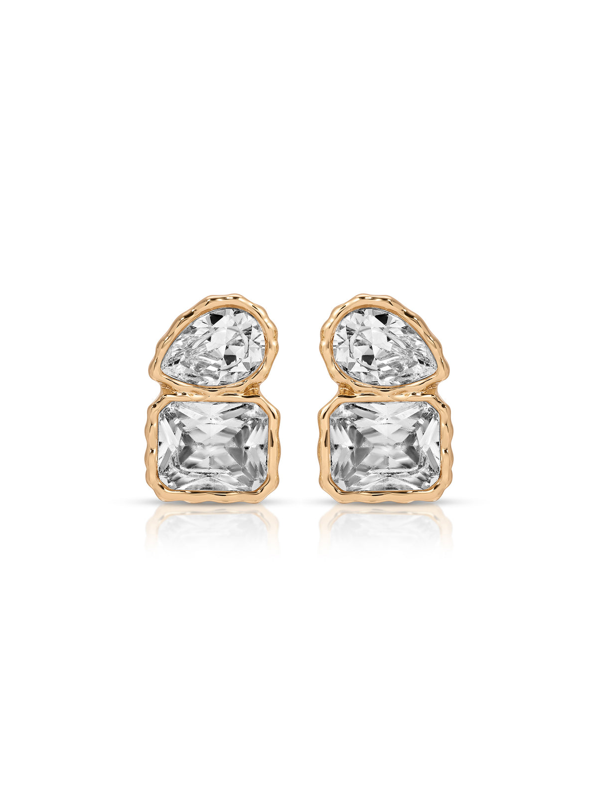 Clear Crystal with 18k Gold Plating 2