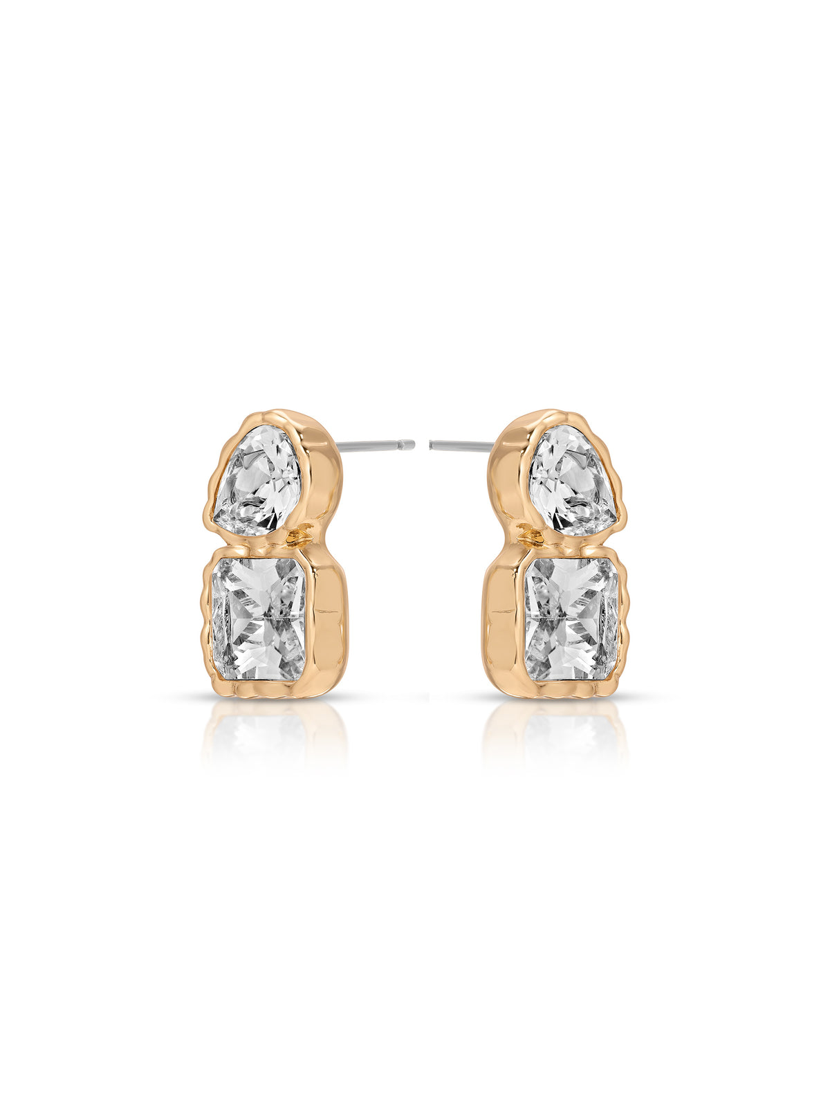 Clear Crystal with 18k Gold Plating 3