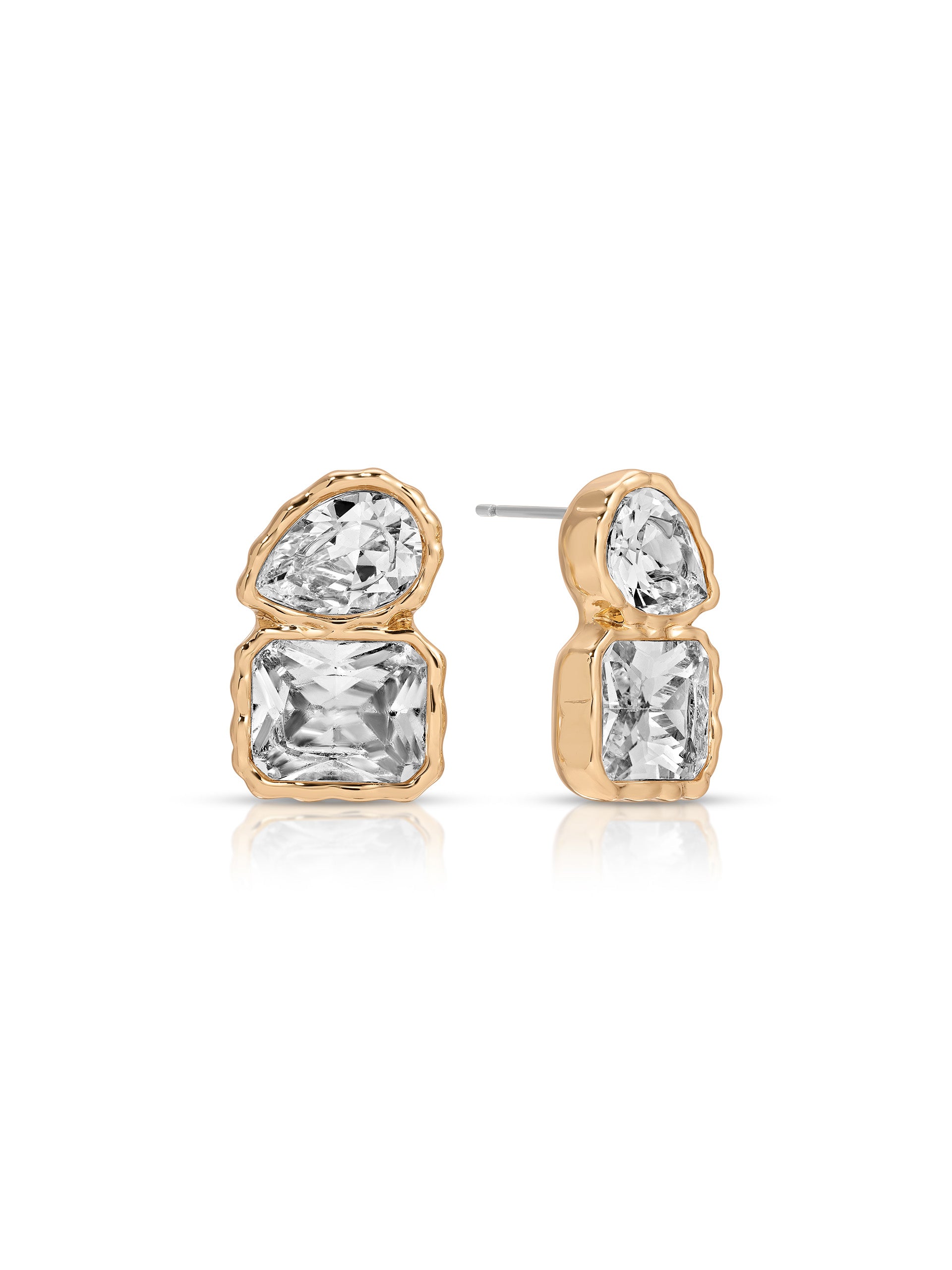 Clear Crystal with 18k Gold Plating
