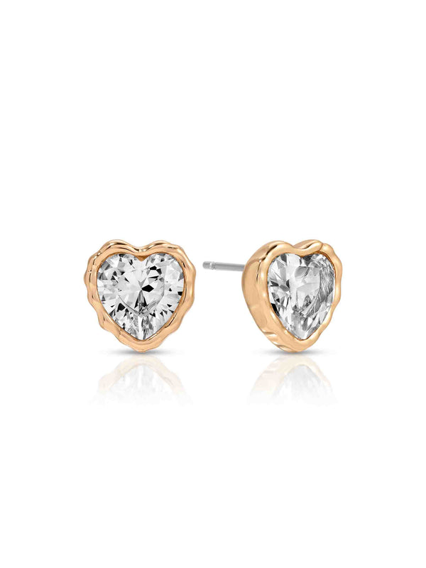 Luxe Heart Studs