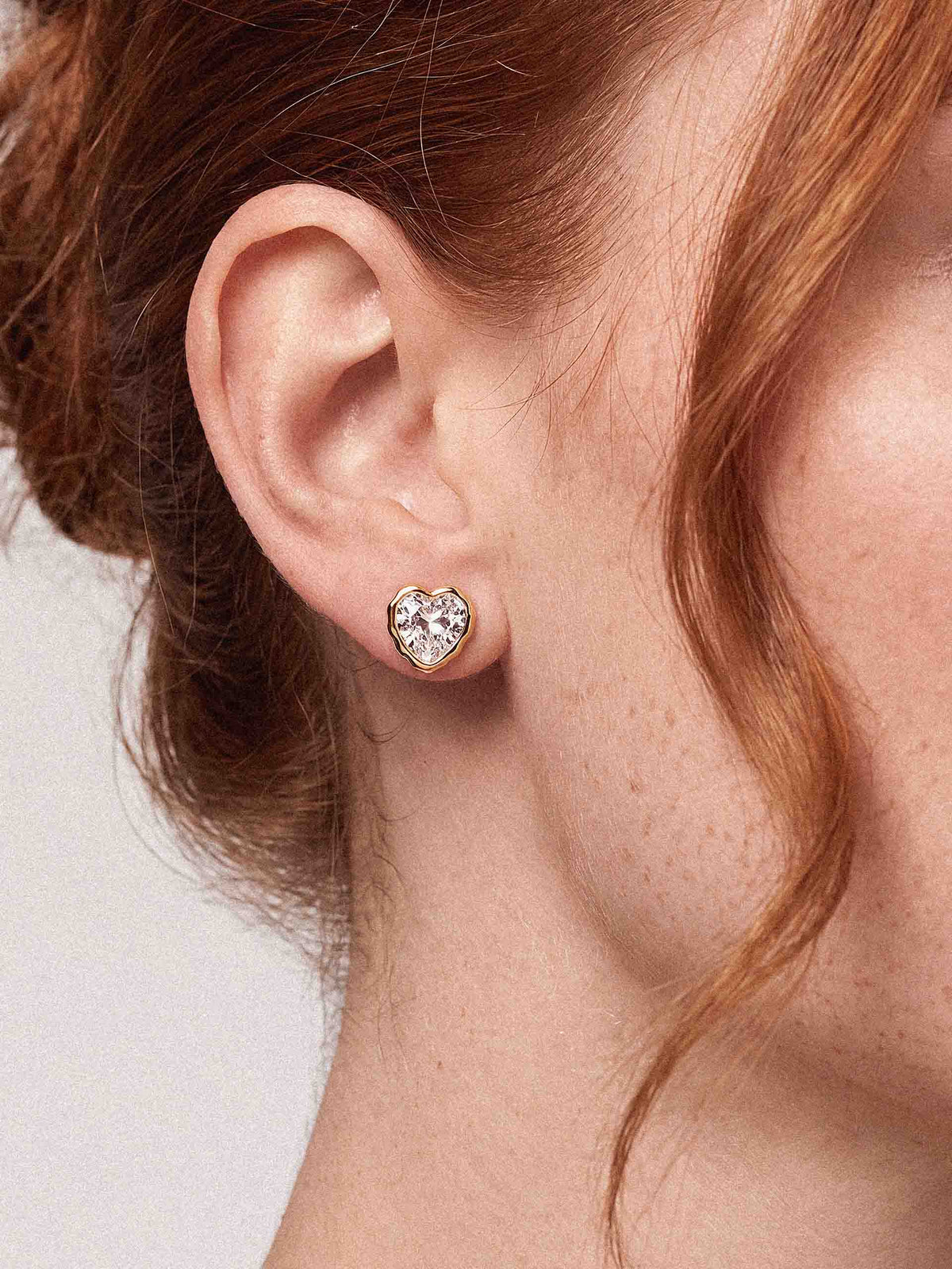 Clear Crystal with 18k Gold Plating model 1