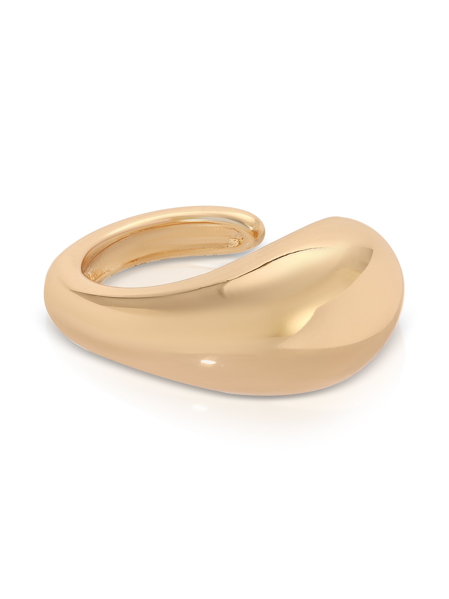 Teardrop Ear Cuff 18k Gold Plated