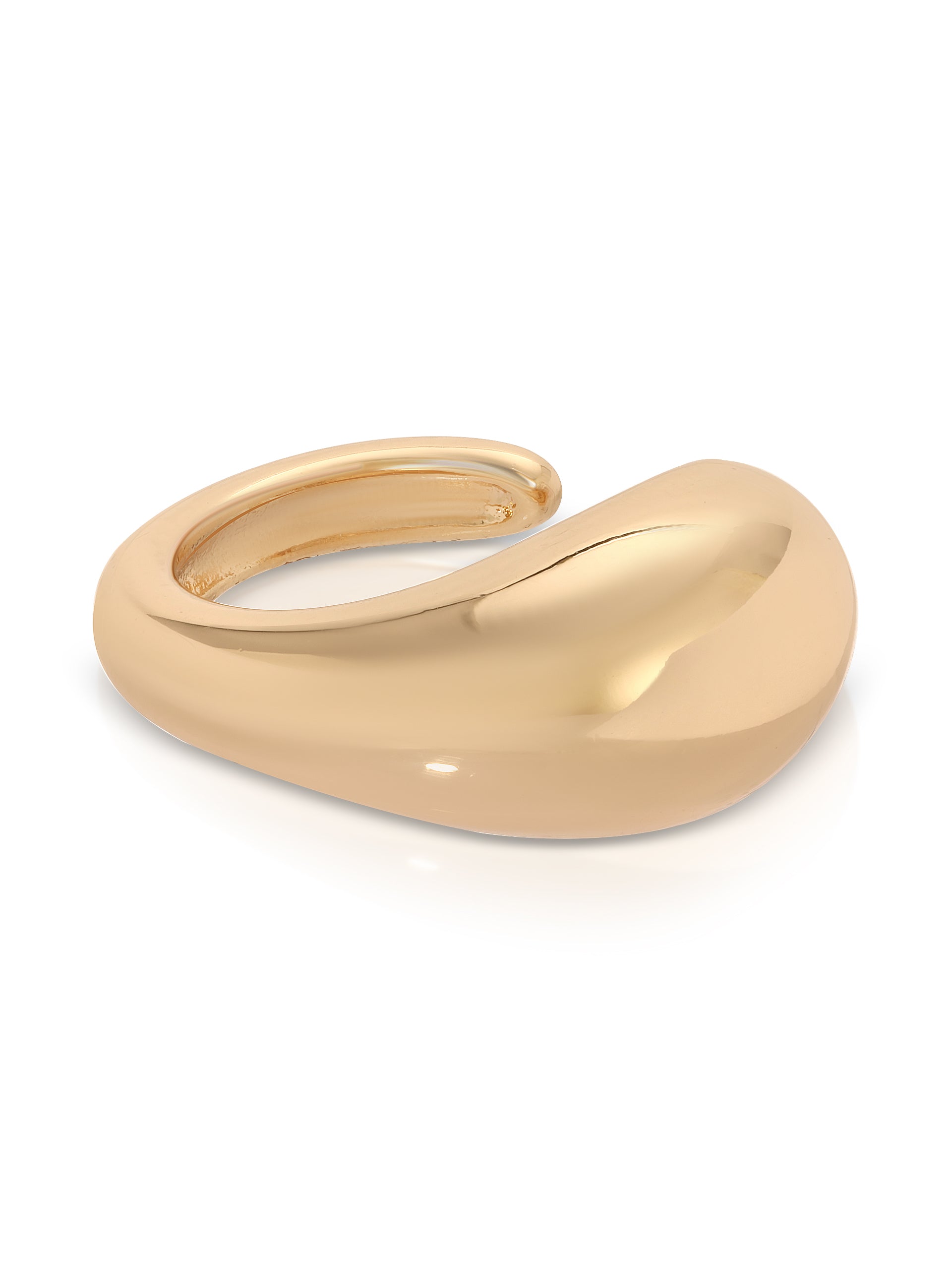 Teardrop Ear Cuff 18k Gold Plated