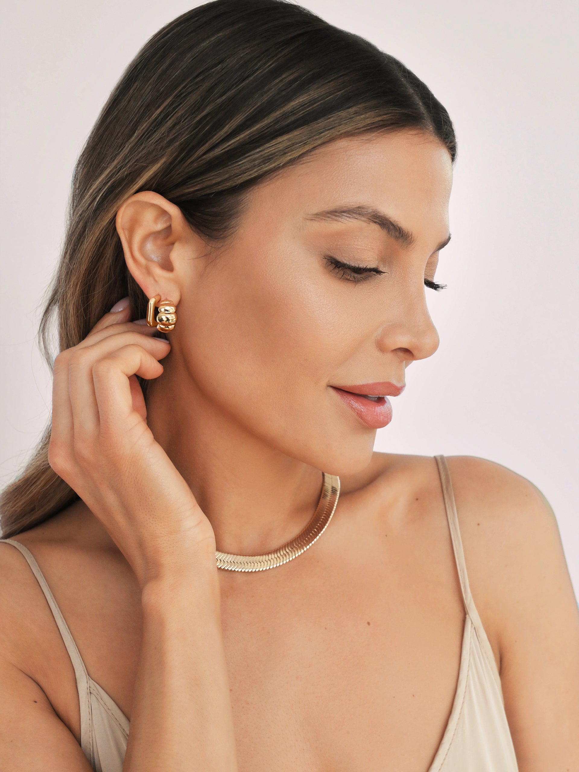 Everyday Ear Stack Set 18k Gold Plated model 3