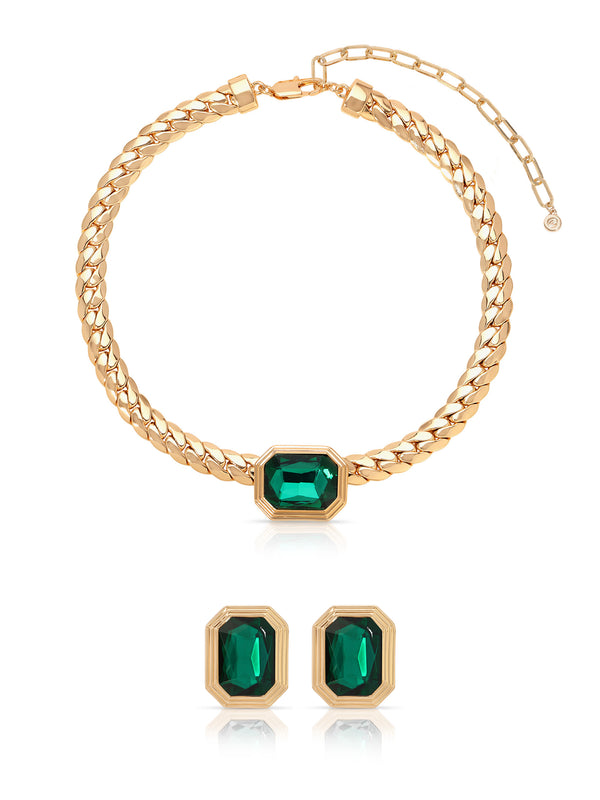Emerald Deco Set