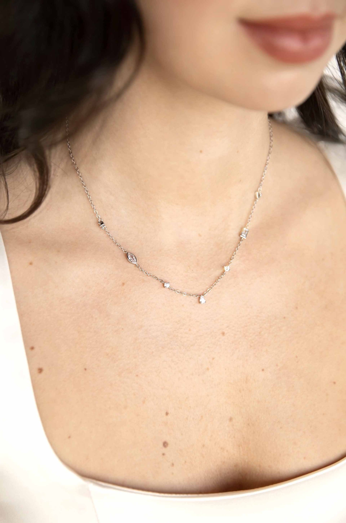 Shapely Crystals Necklace
