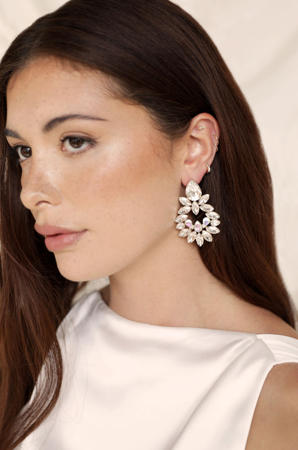 Floral Crest Earrings Second