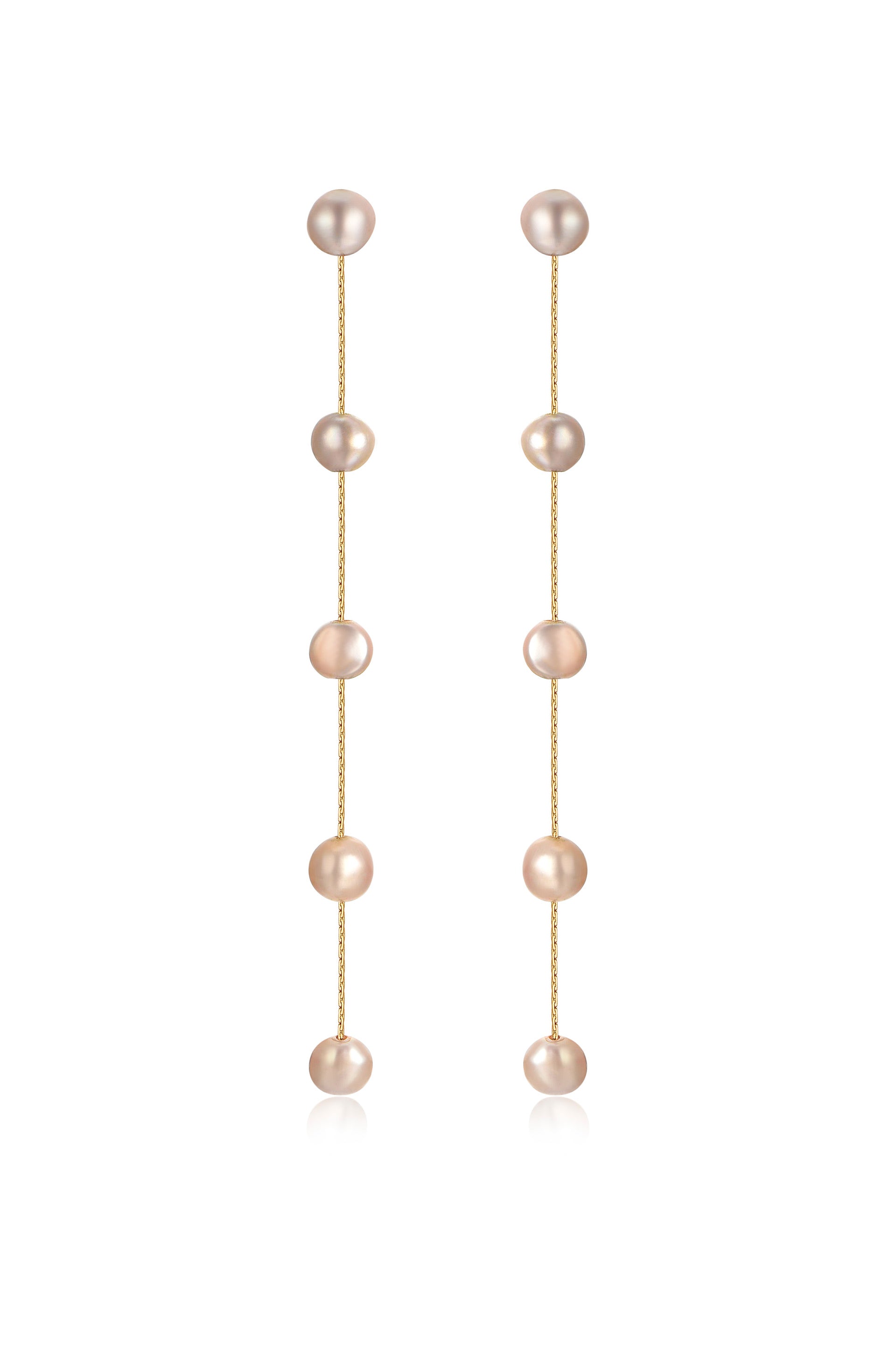 Dripping Pearl Delicate Drop Earrings – Ettika