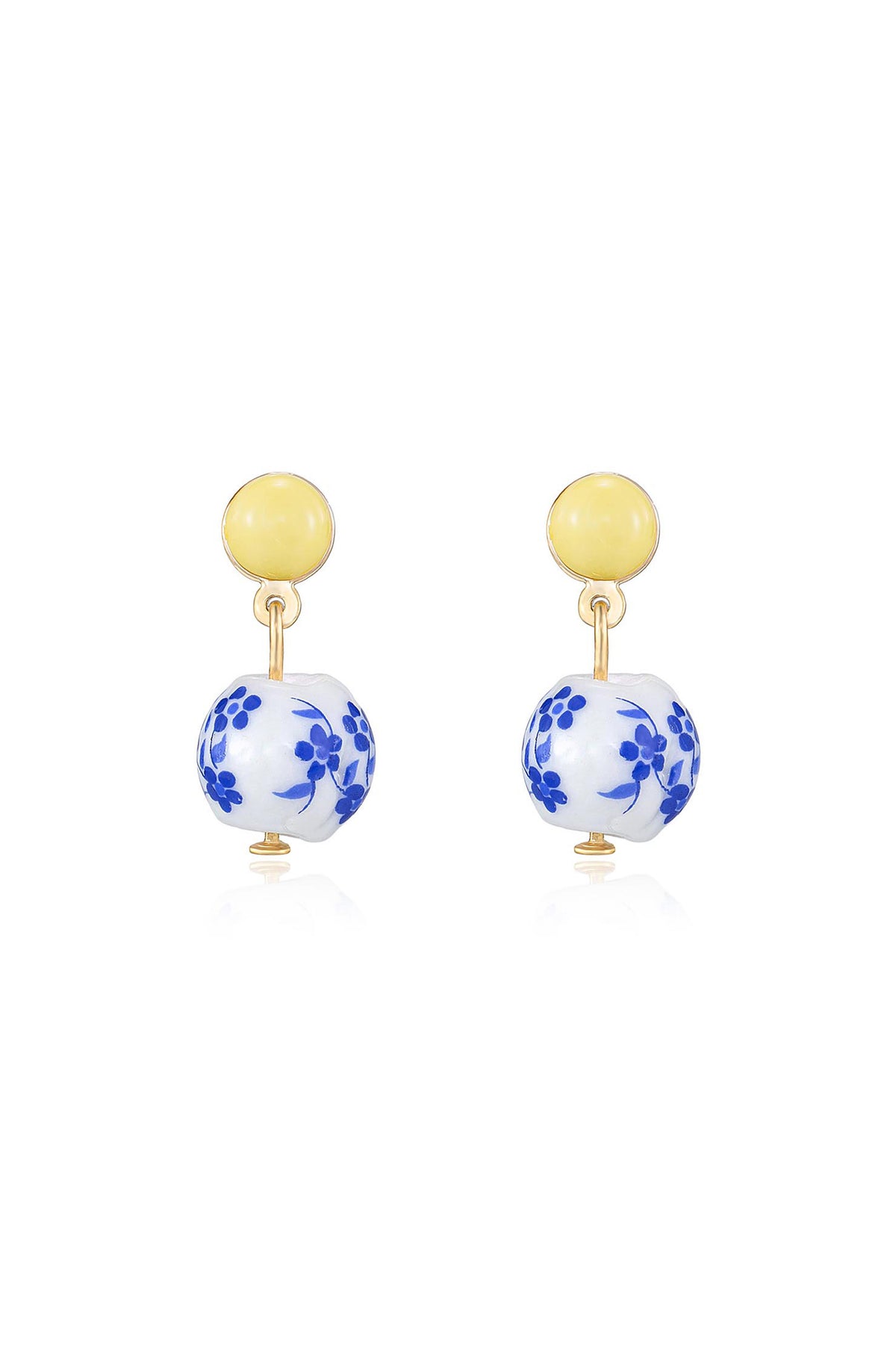 Floral Drop Earrings