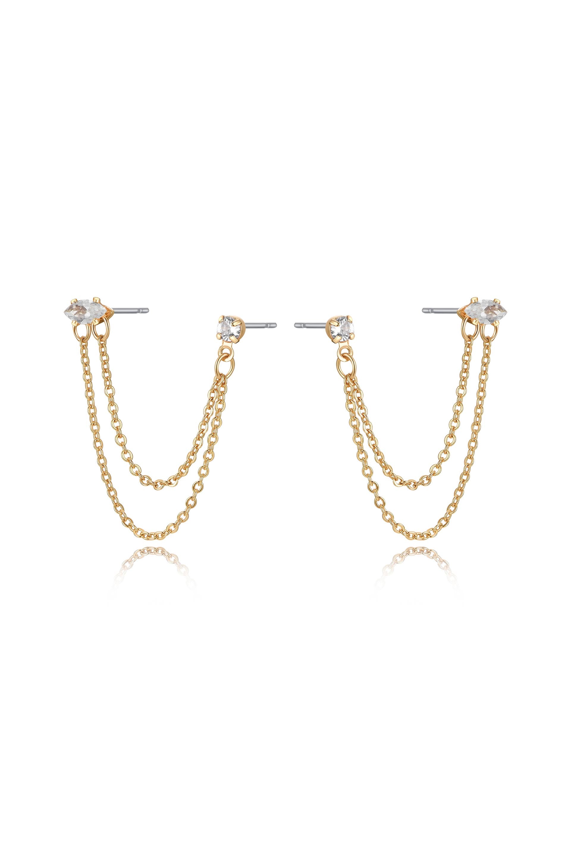 Amazon.com: 14K Yellow Gold Ball Drop Earrings: Clothing, Shoes & Jewelry