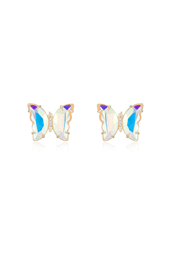 Flutter Away Crystal Earrings