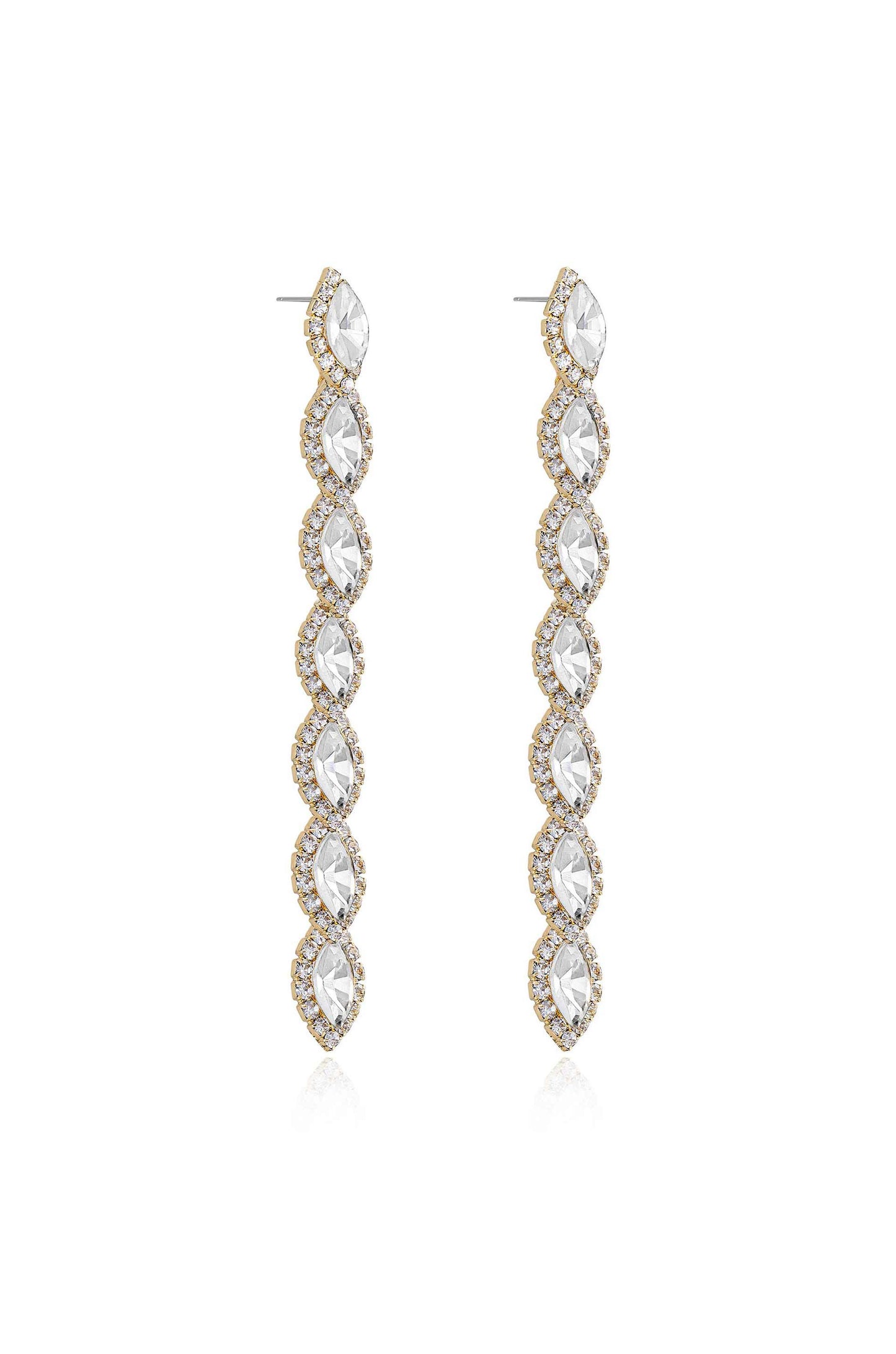 Crystal Occasion Dangle Earrings side