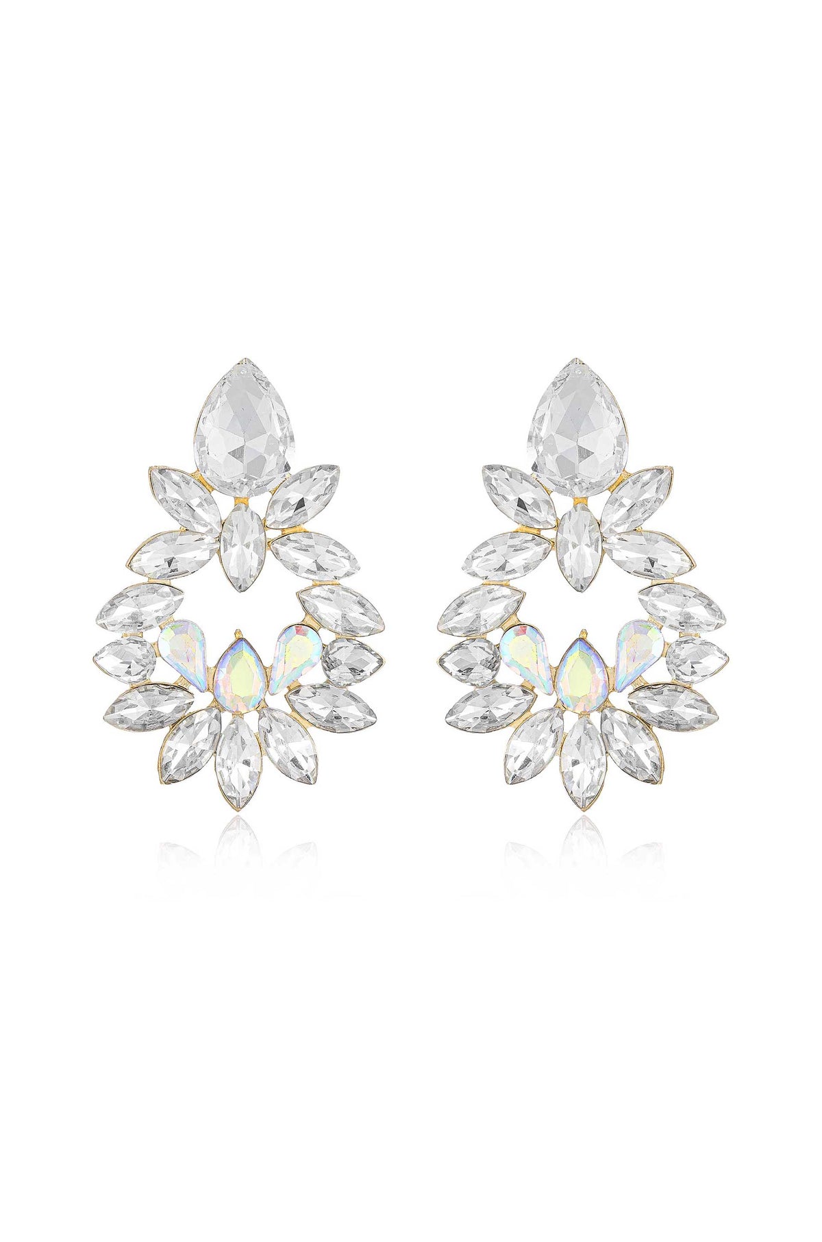 Floral Crest Earrings