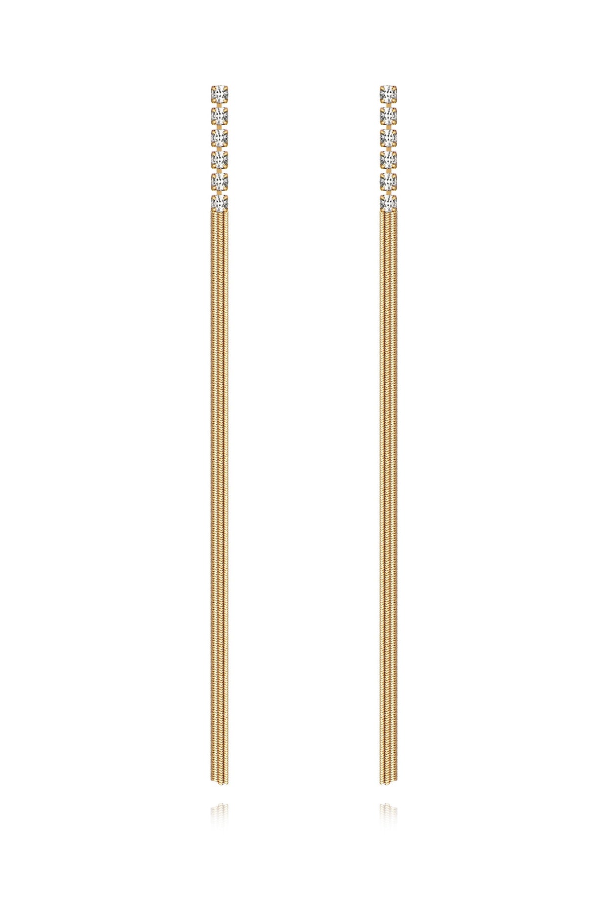 Streamline Dangle Earrings