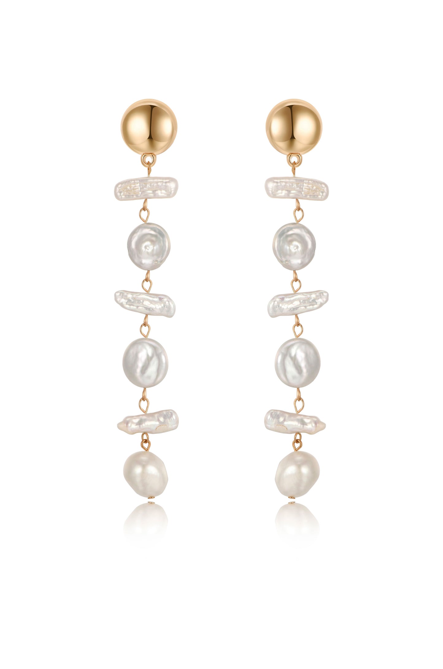 Ocean Secrets Freshwater Pearl Dangle Earrings
