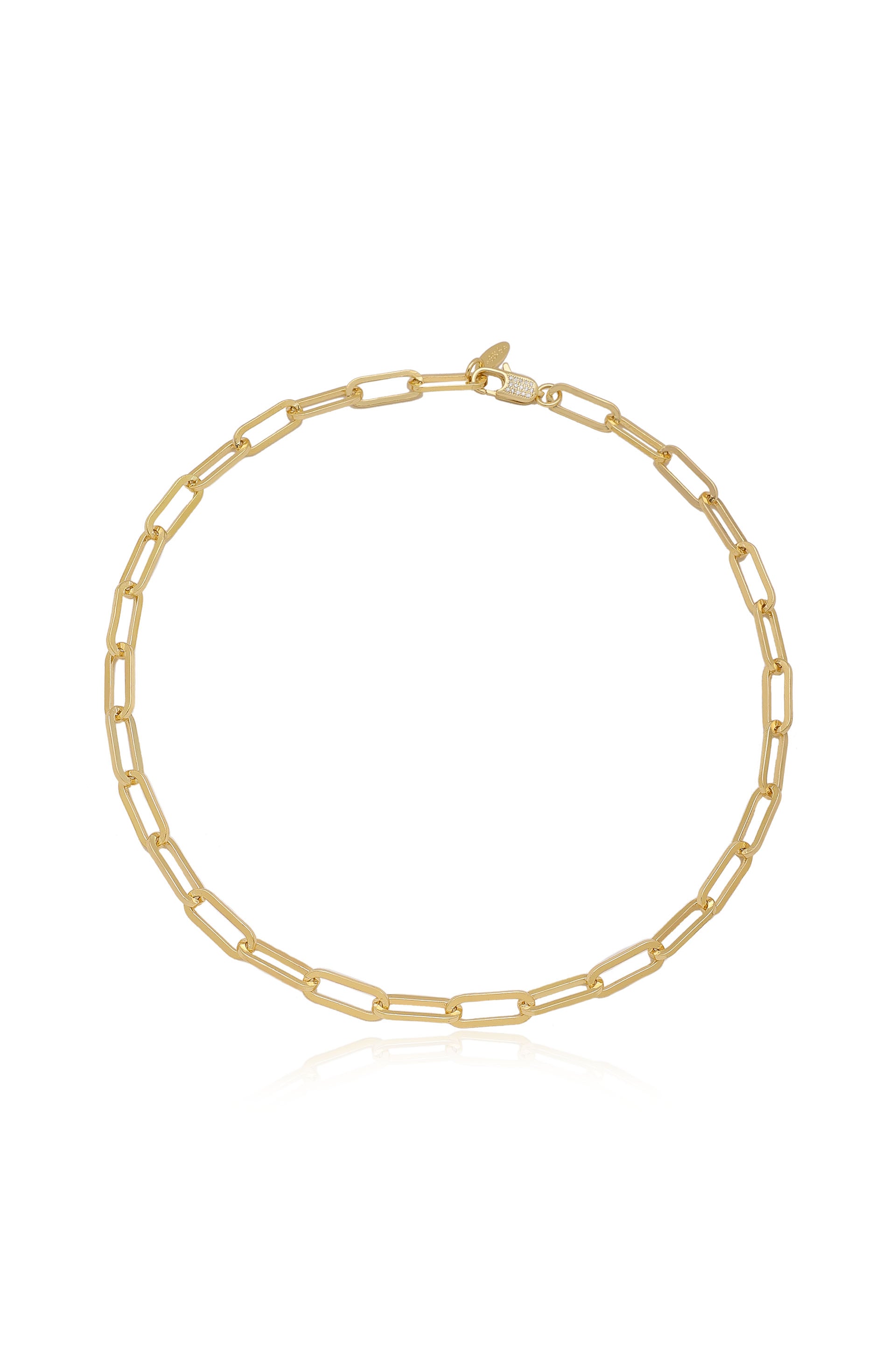9ct Gold Interlinked Diamond-cut Triple Oval Necklace – Diana O'Mahony  Jewellers