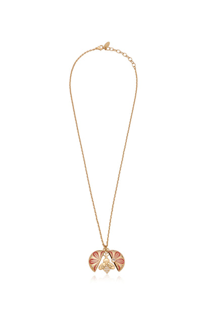 Be Kind Hidden Message Locket Necklace open
