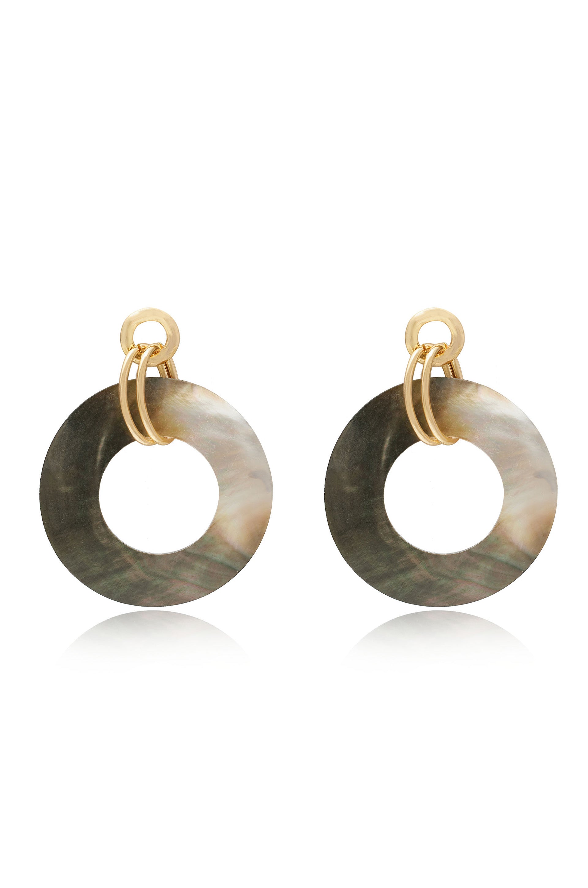 Loop Shell Dangle Earrings