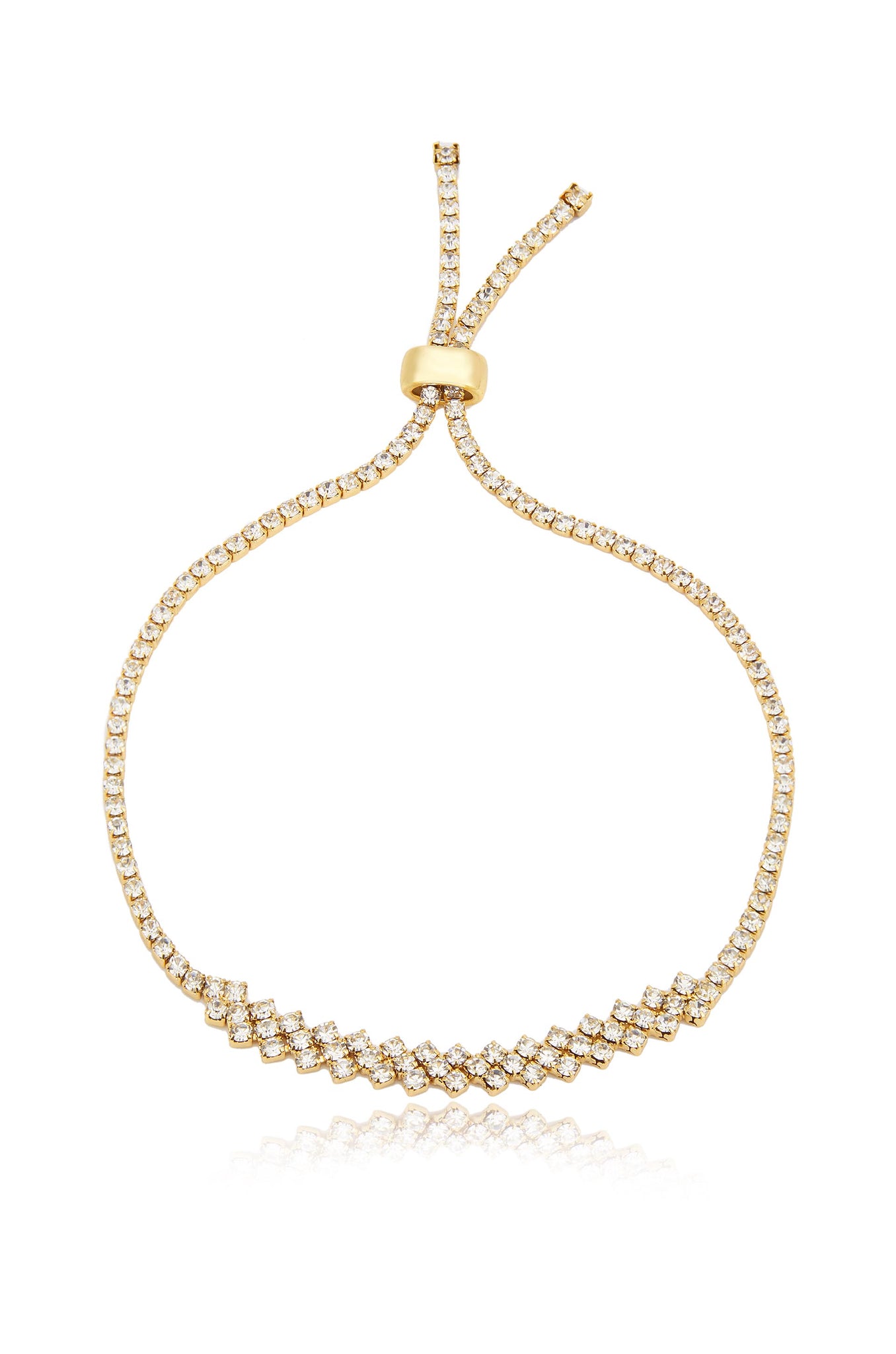 Delicate Shine Adjustable 18k Gold Plated Bracelet