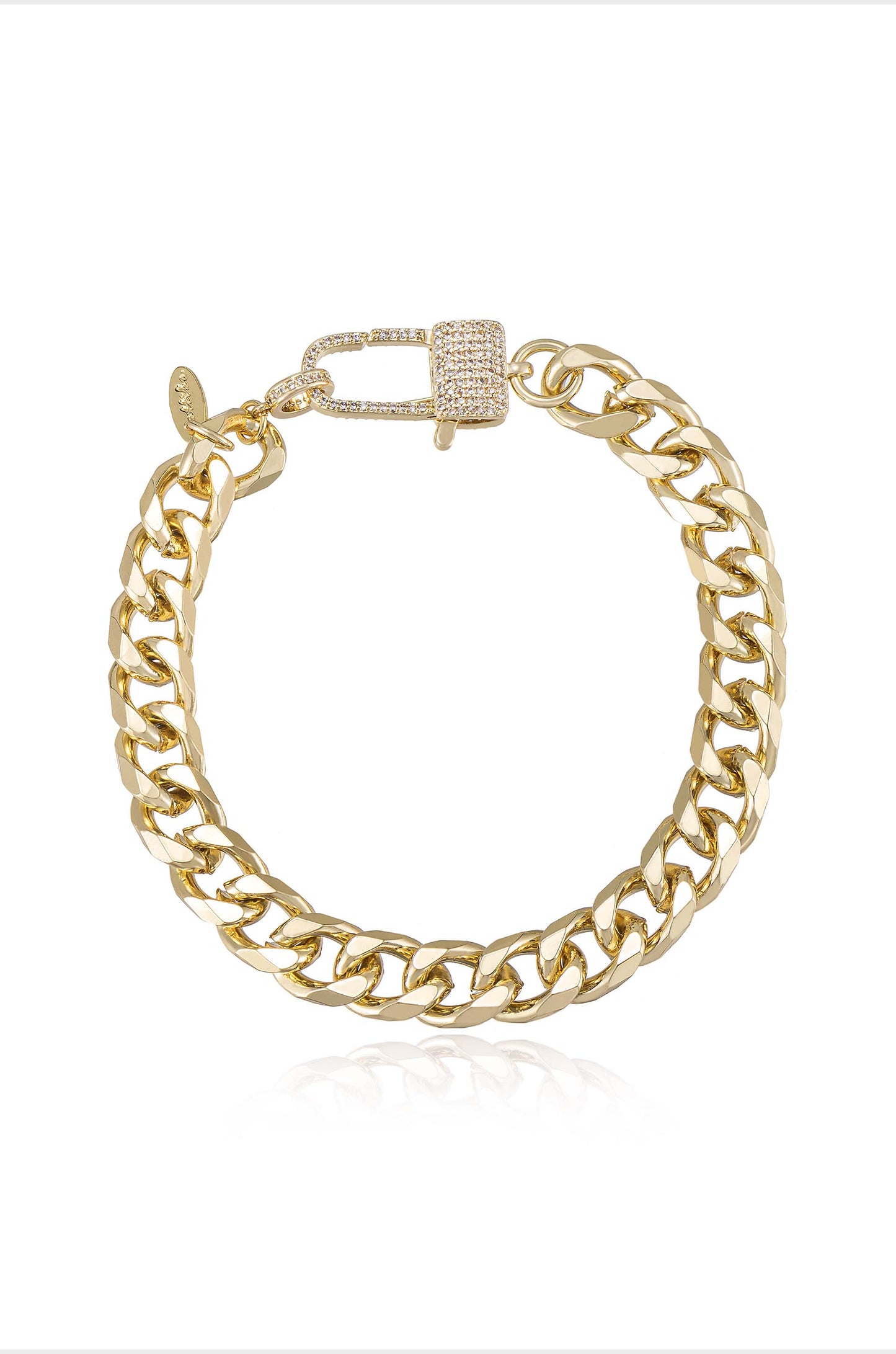 Best Of The Best 18k Gold Plated Link Anklet