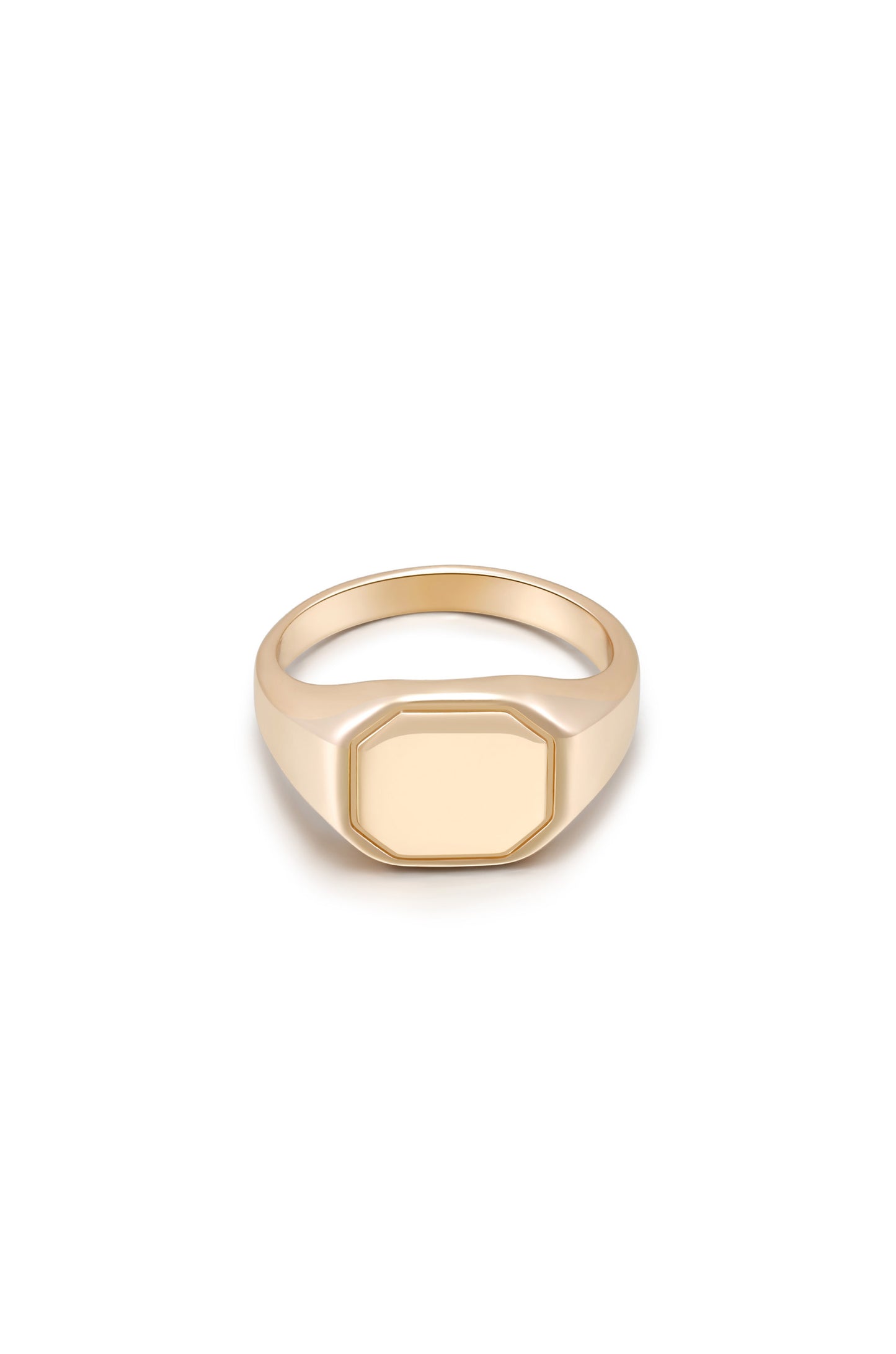 18k Gold Plated Signet Ring