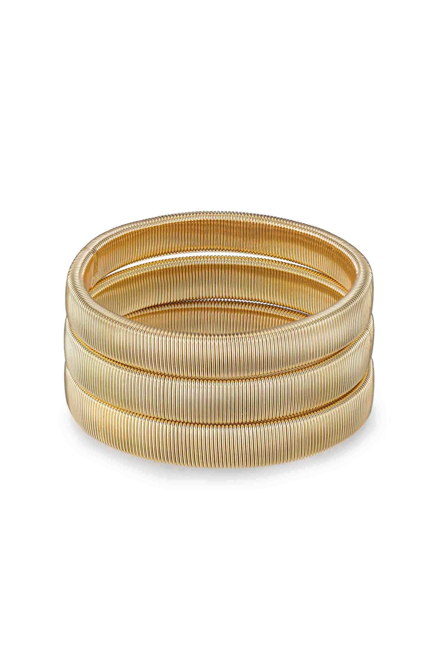 Your Essential Flex Snake Chain 18k Gold Plated Bangle Set