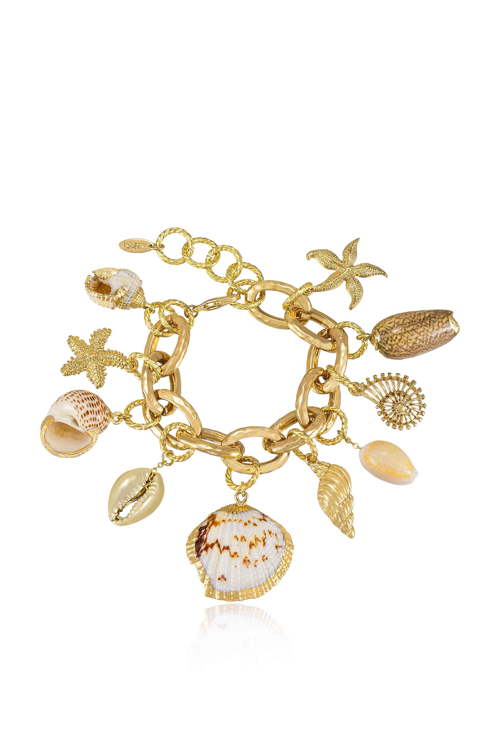 Mermaid Tears 18k Gold Plated Bracelet – Ettika