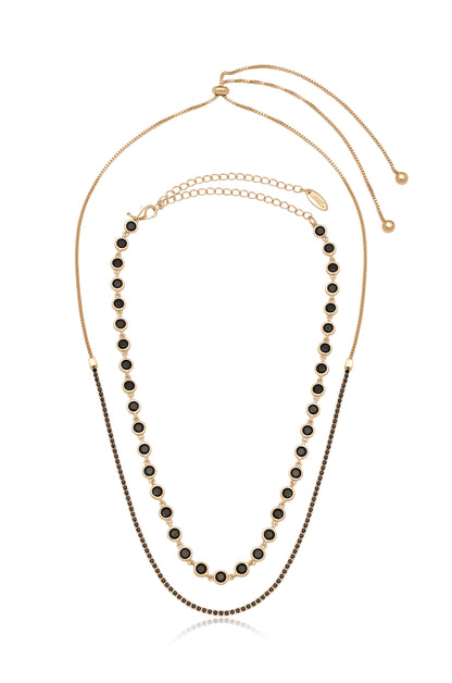 Easy Layers 18k Gold Plated Necklace Set full