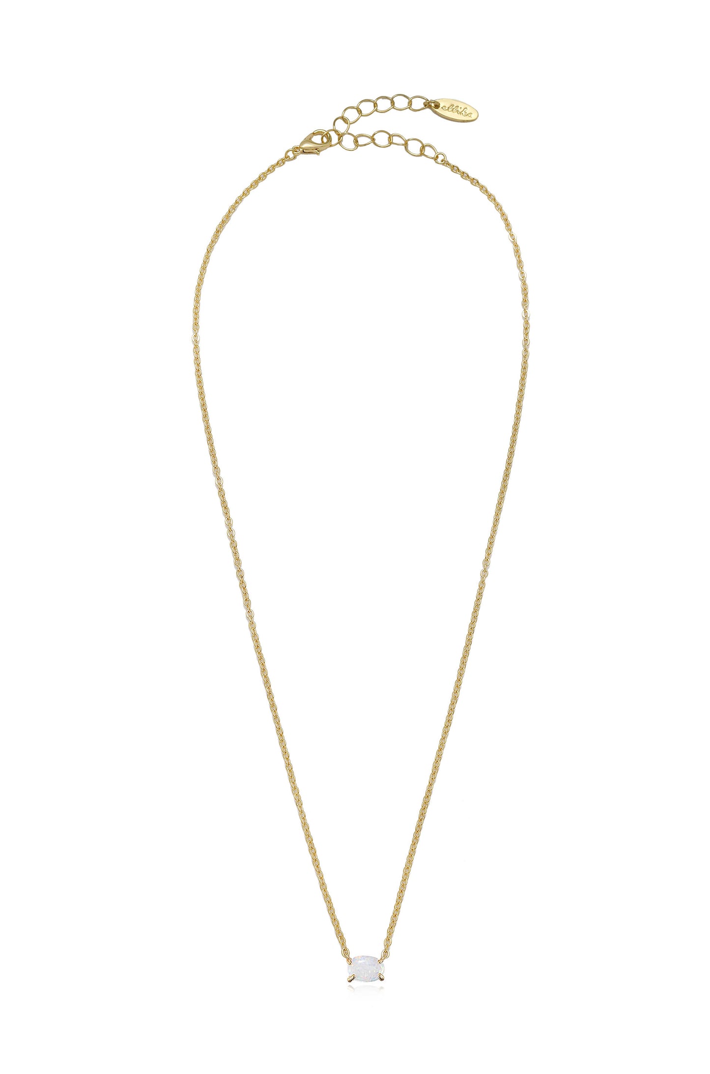 Keepsake Kyocera Opal Necklace in opal full