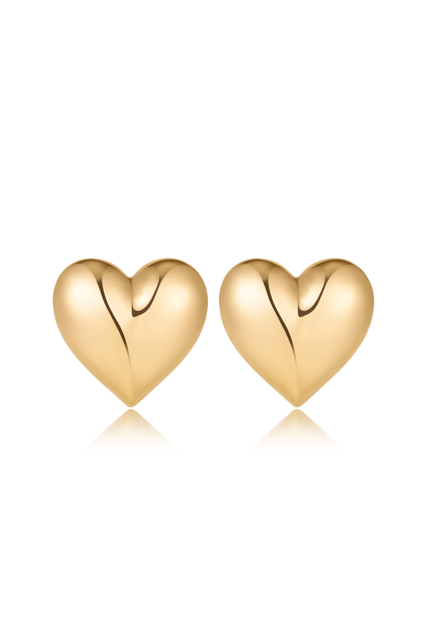 Heart Stud Earrings