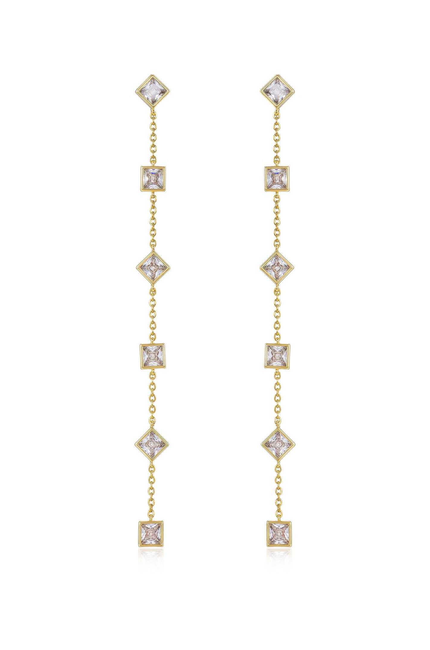 Geometric Linear Earrings