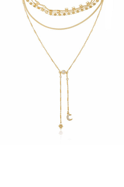Malibu Breeze 18k Gold Plated Necklace