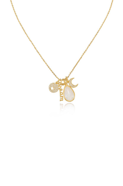 Dream Baby Dream 18k Gold Plated Interchangeable Charm Necklace